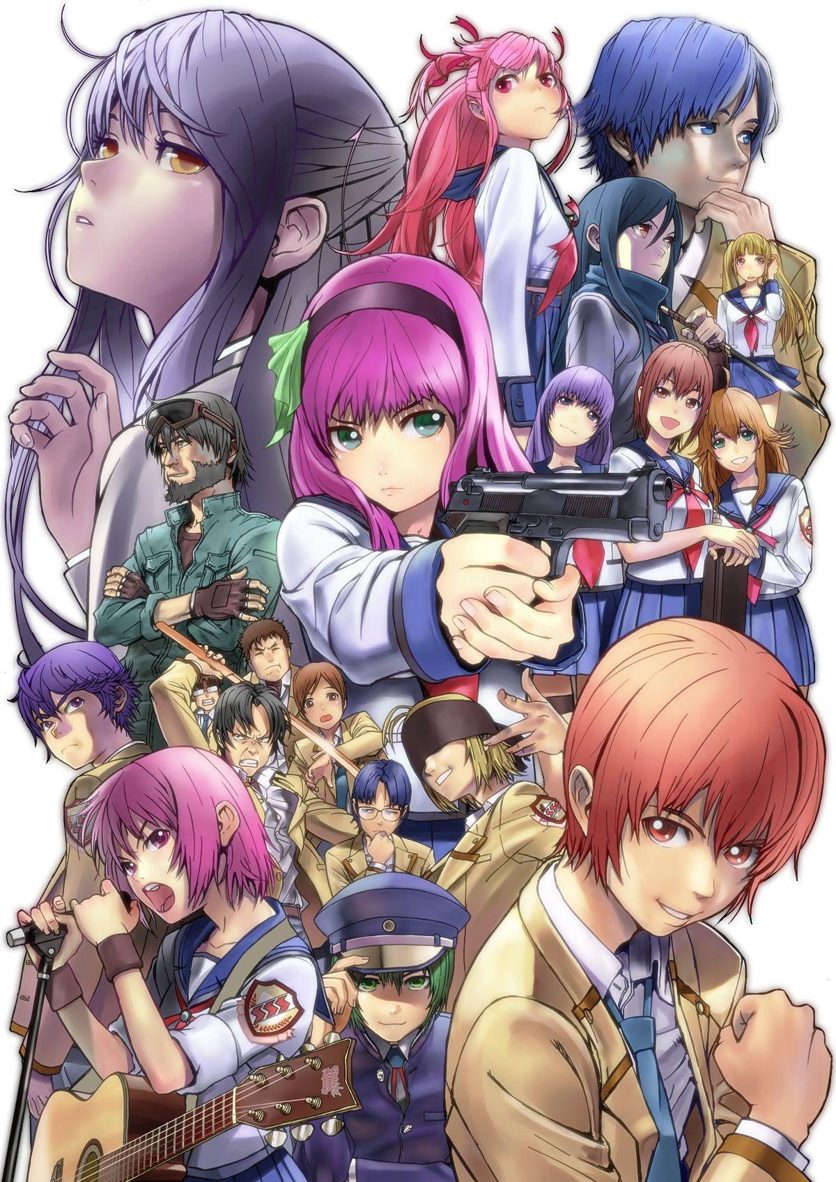 1200x1697 Angel Beats Fanart .