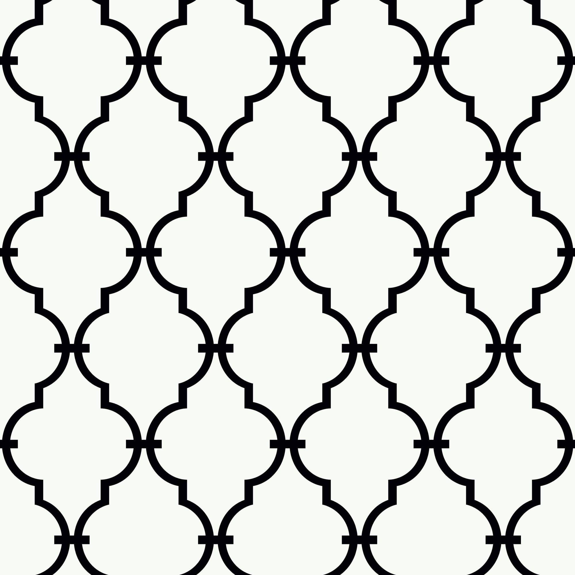 2000x2000 Black & White Modern Trellis Wallpaper .walmart.com · In stock
