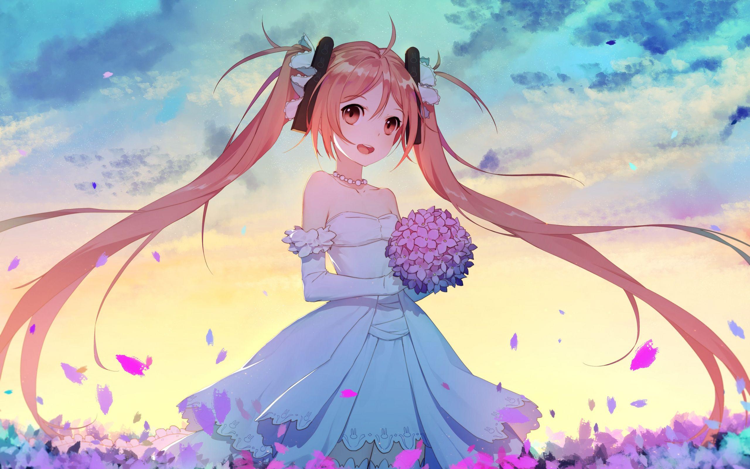 2560x1600 Desktop Wallpaper Enju Aihara, Black .