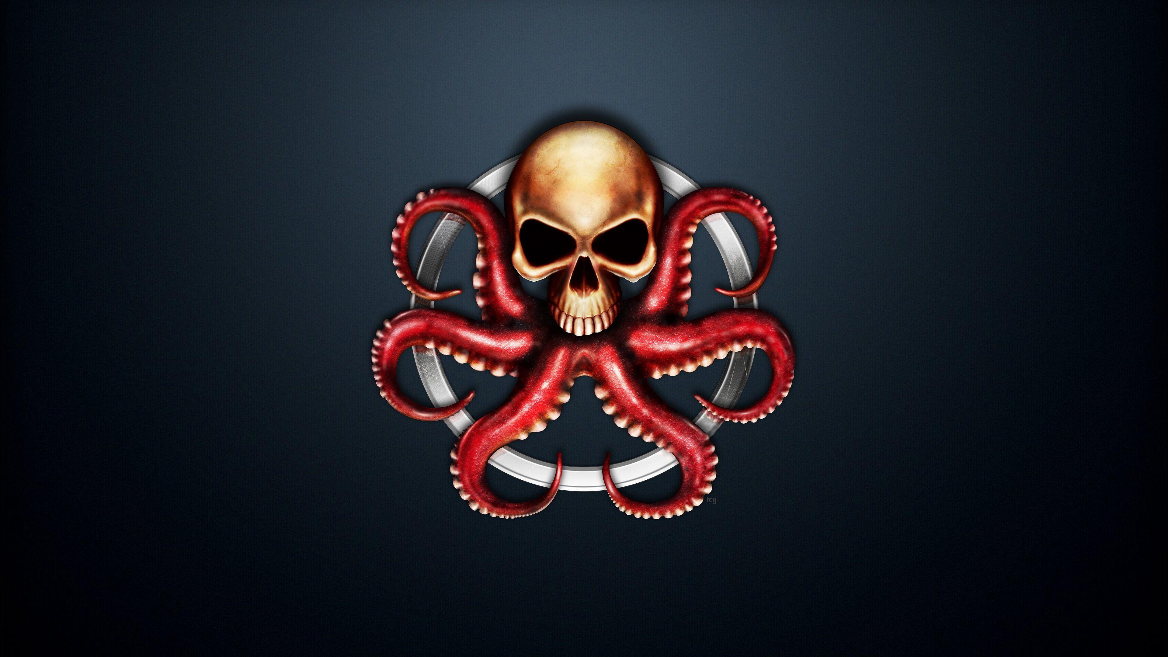 3840x2160 Free download Hydra Logo