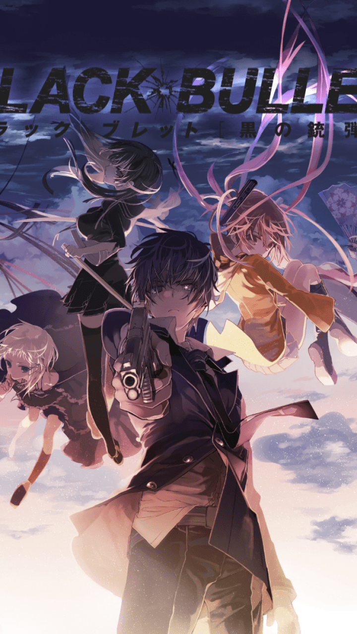 720x1280 Download 720x1280 Black Bullet, Rentaro .