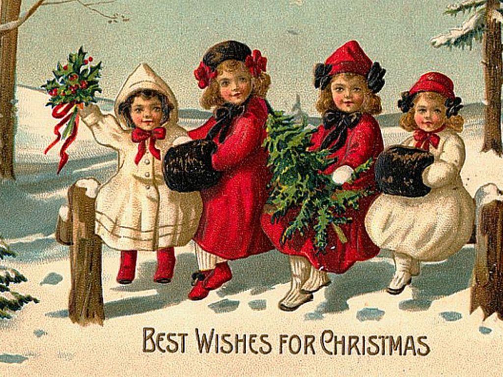 1024x768 Old Fashioned Christmas Wallpaper .wallpaper