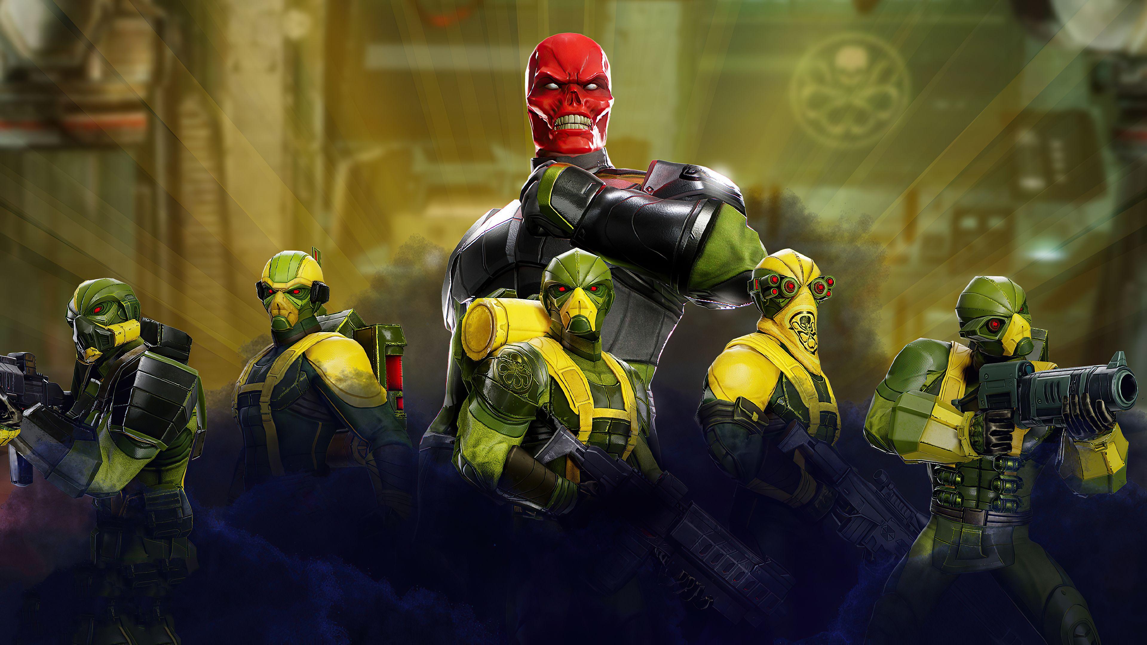 3840x2160 Hail Hydra Marvel Strike Force, HD .