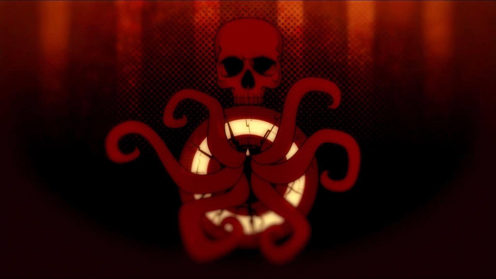 1600x900 Hydra through Cap's Shield wallpaper .