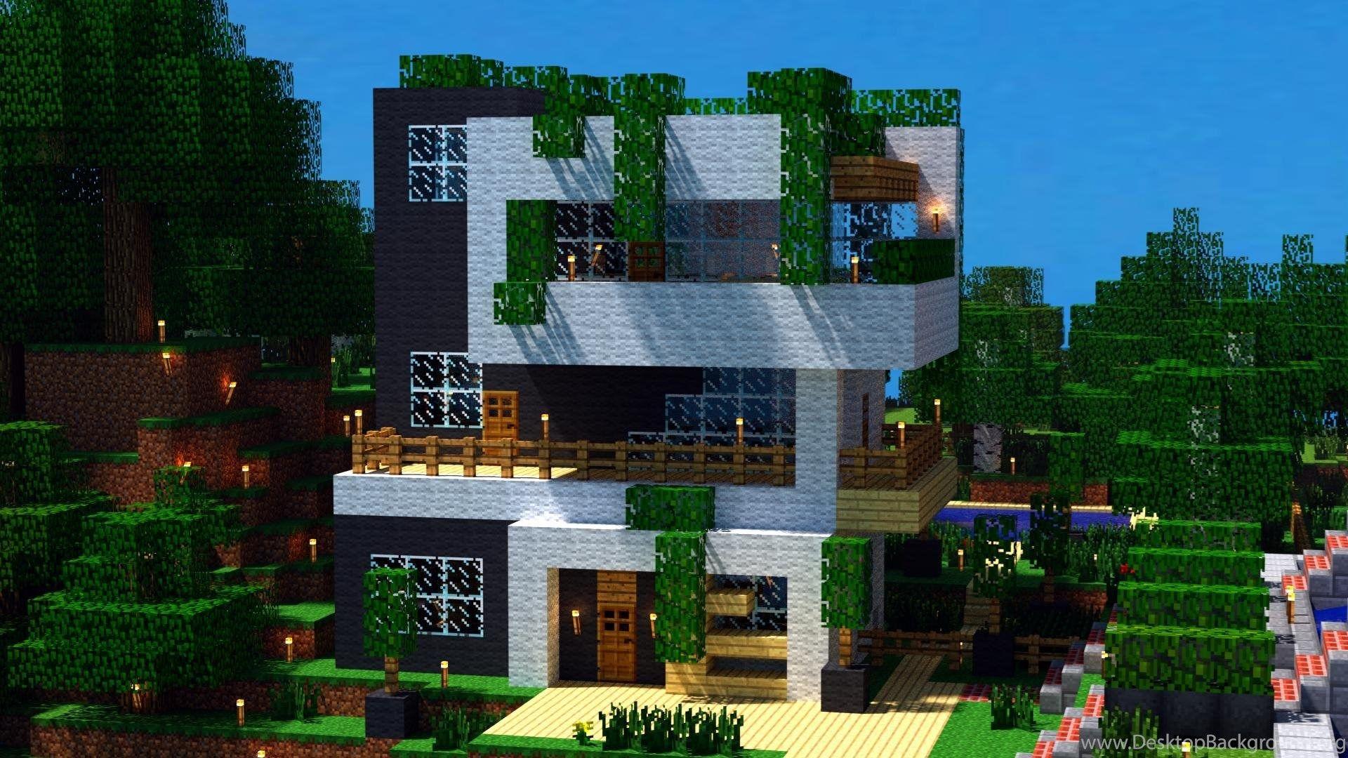 1920x1080 Awesome Minecraft HD Desktop Wallpaper .