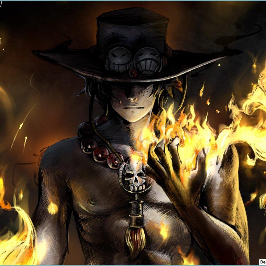 1024x1024 Fanmade Portgas D Ace Wallpaper HD .
