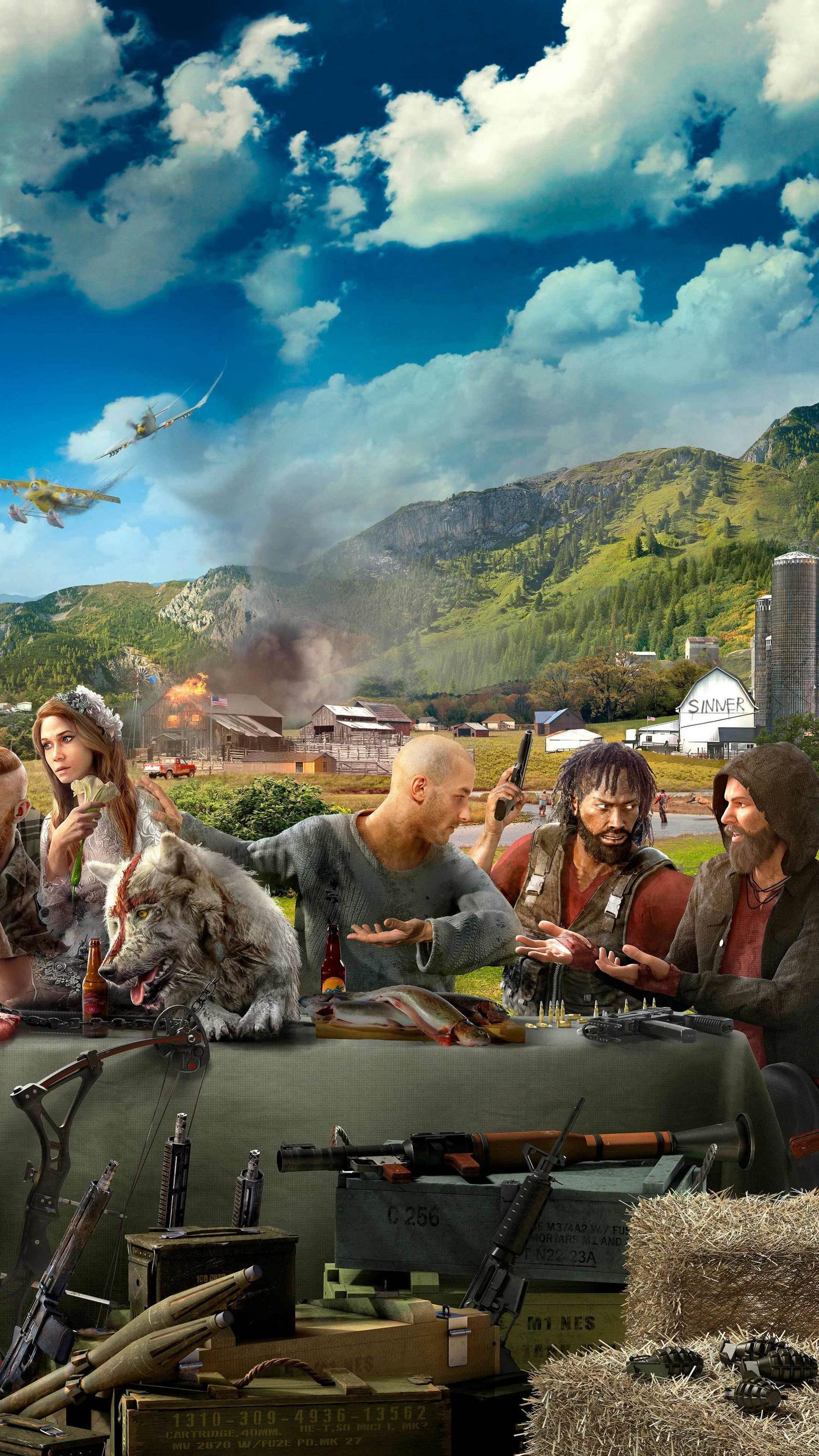 1728x3071 Far Cry 5 Sony Xperia X, XZ, Z5 .