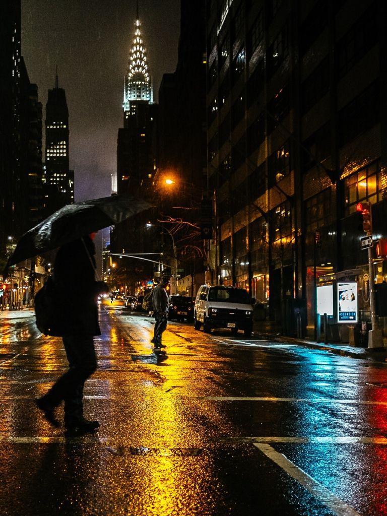 New York City Rain Wallpapers - Top Free New York City Rain Backgrounds ...