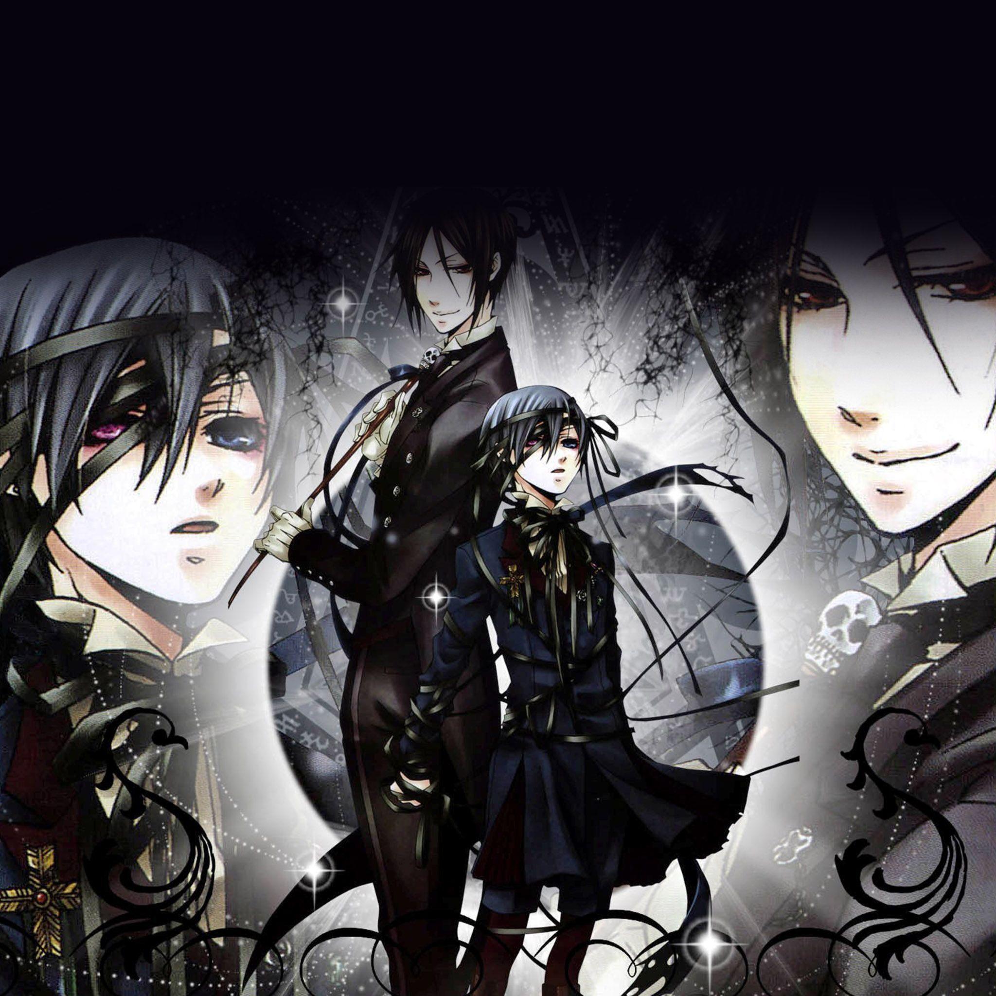 2048x2048 Cute Black Butler Wallpaper IPhone .stok Gambarku.