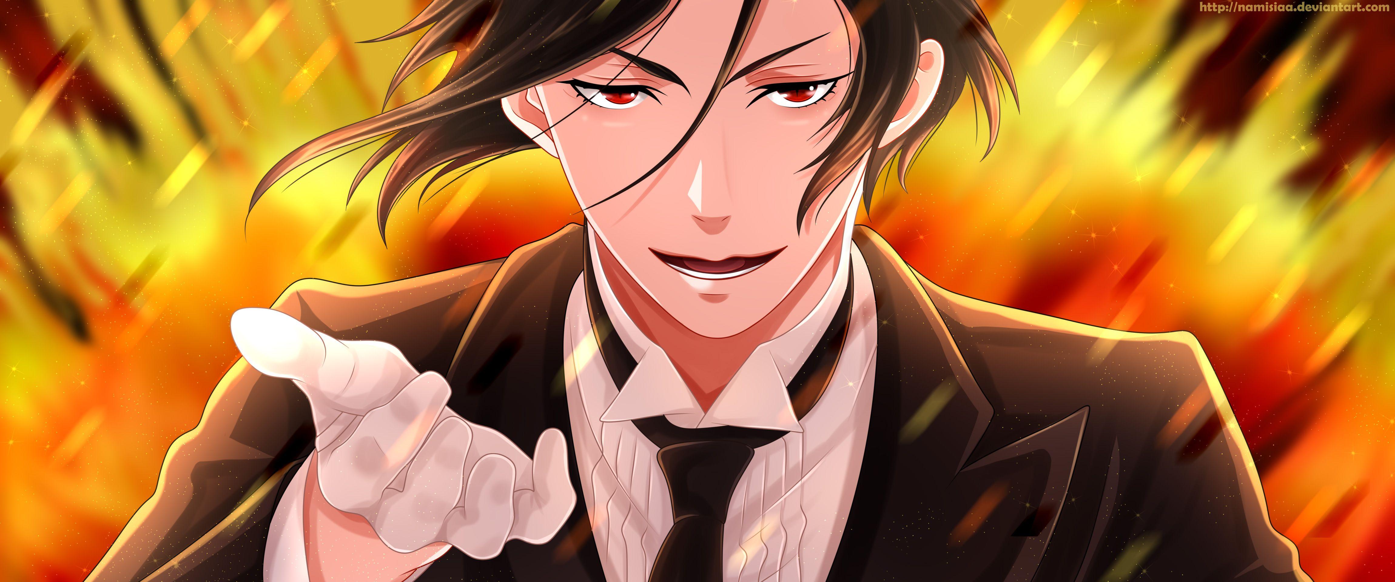 4600x1920 Black Butler Wallpaper Sebastian .