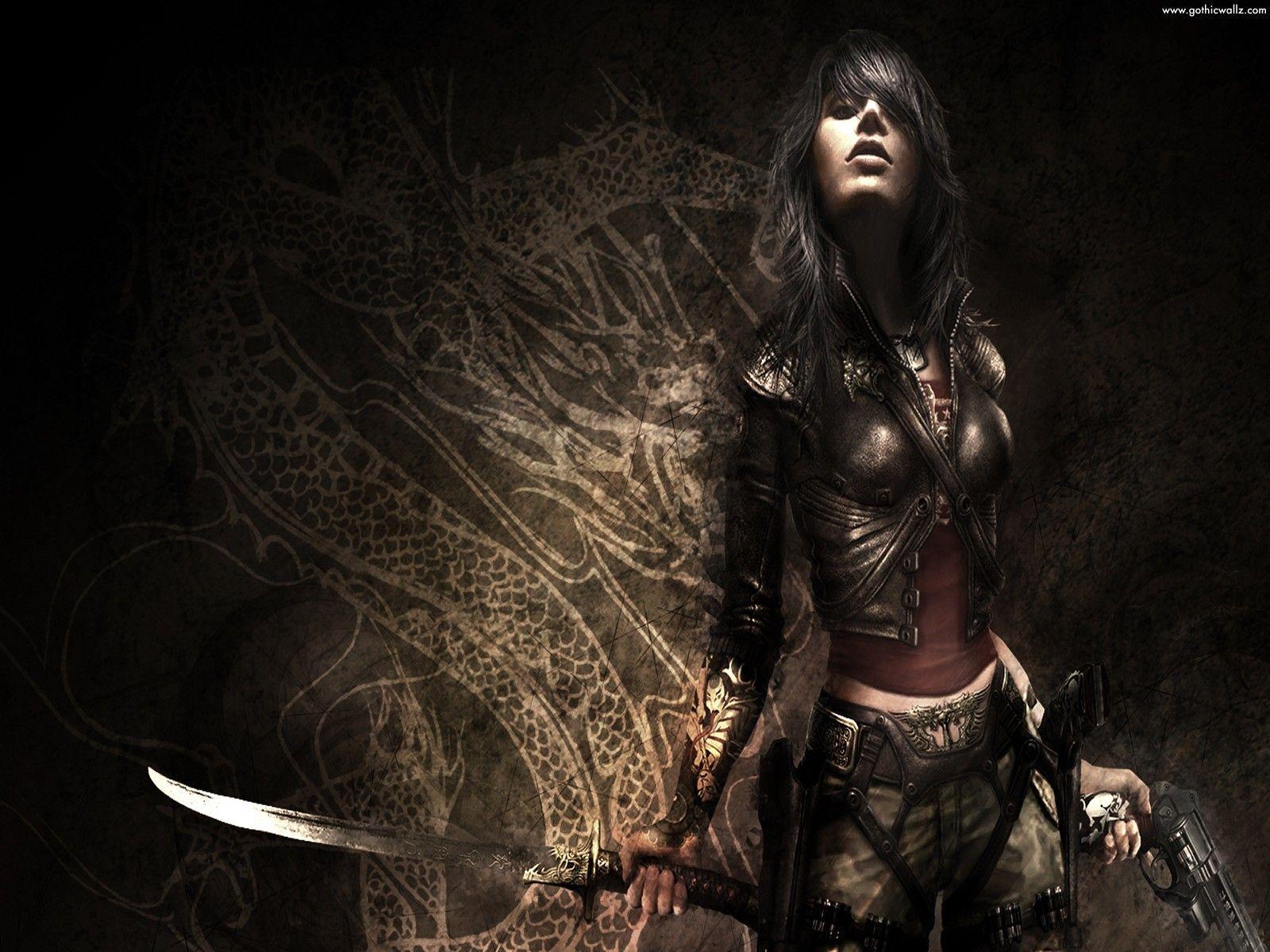 1600x1200 Gothic Dark Female Wallpapercarswallpop.