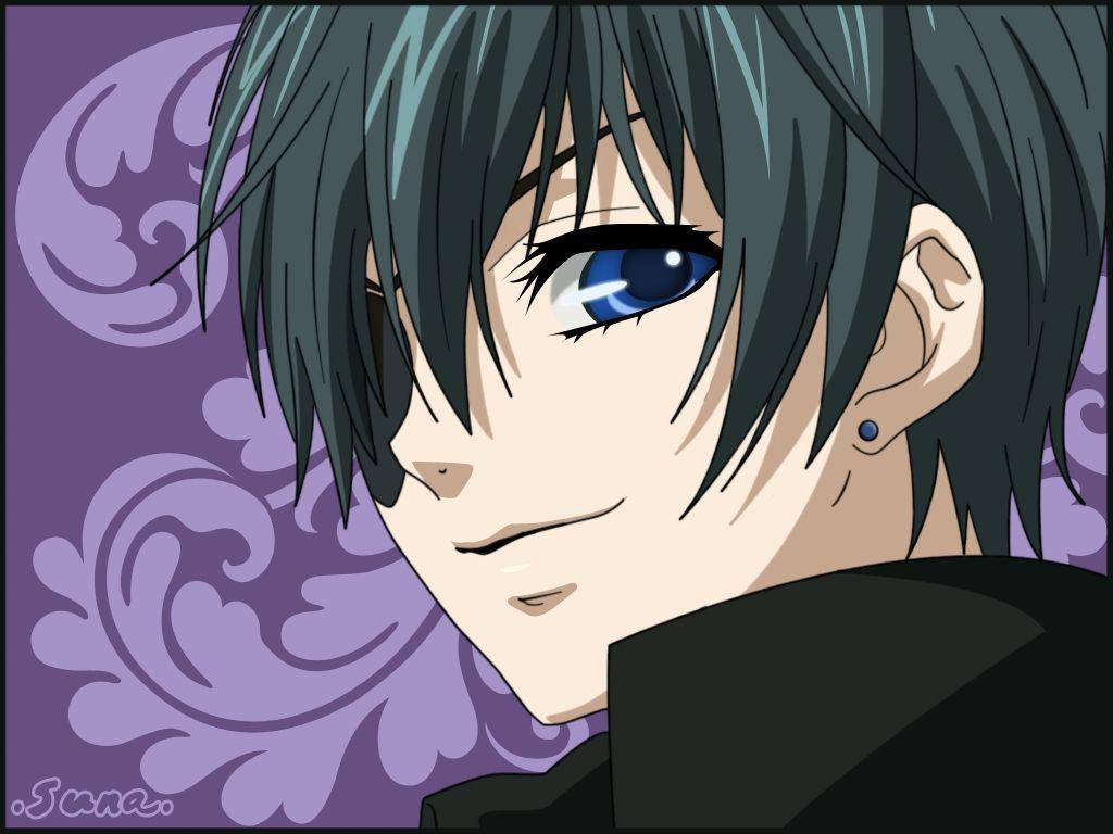 1024x768 Ciel Phantomhive Black .