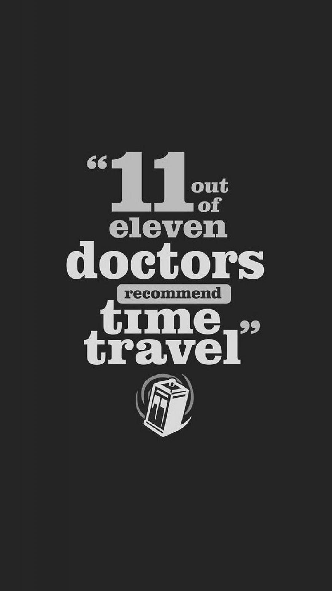 1080x1920 Tardis typography time travel doctors doctor who wallpaper