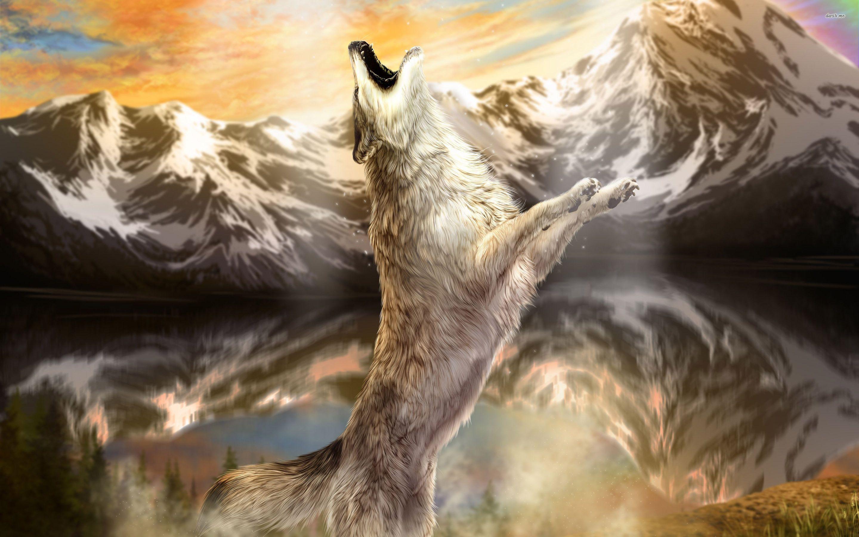 Cool Abstract Wolf Wallpapers - Top Free Cool Abstract Wolf Backgrounds 