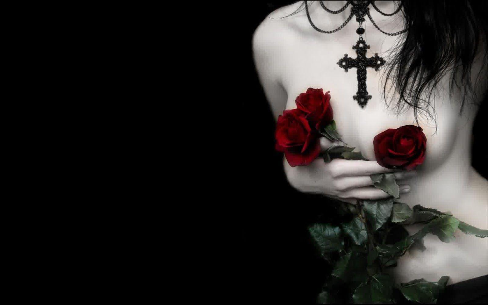 1600x1000 Goth Girl Wallpaper
