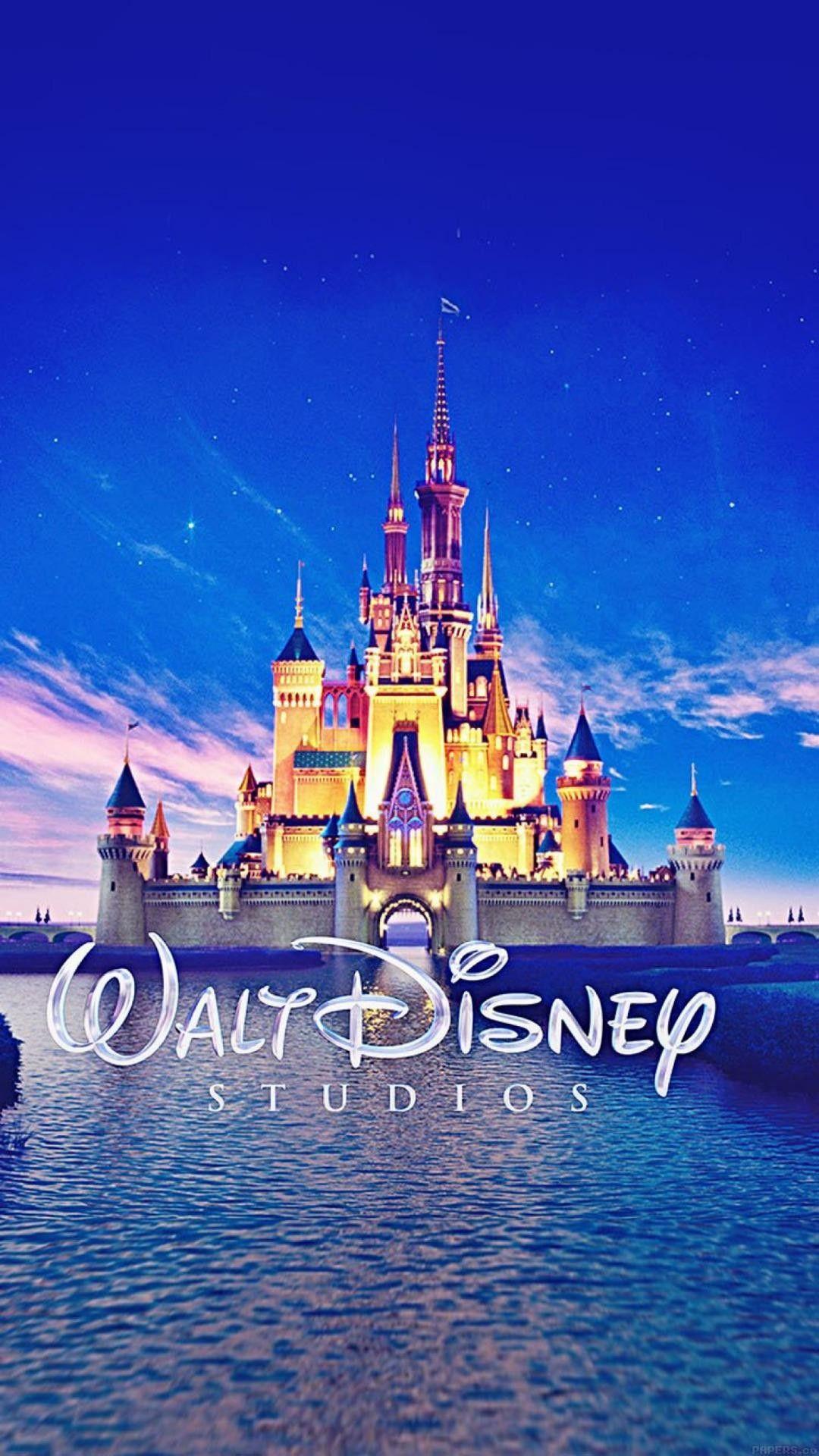 1080x1920 Pastel Disney Castle iPhone
