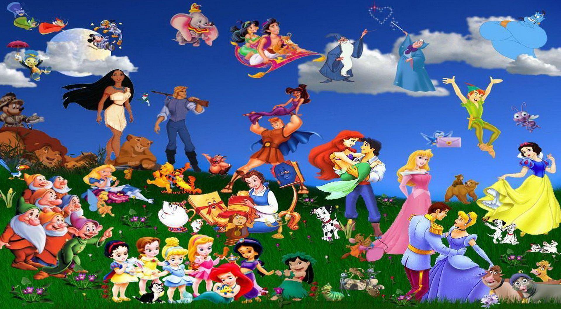 1919x1058 Walt Disney Animation Cartoon Wallpaper .