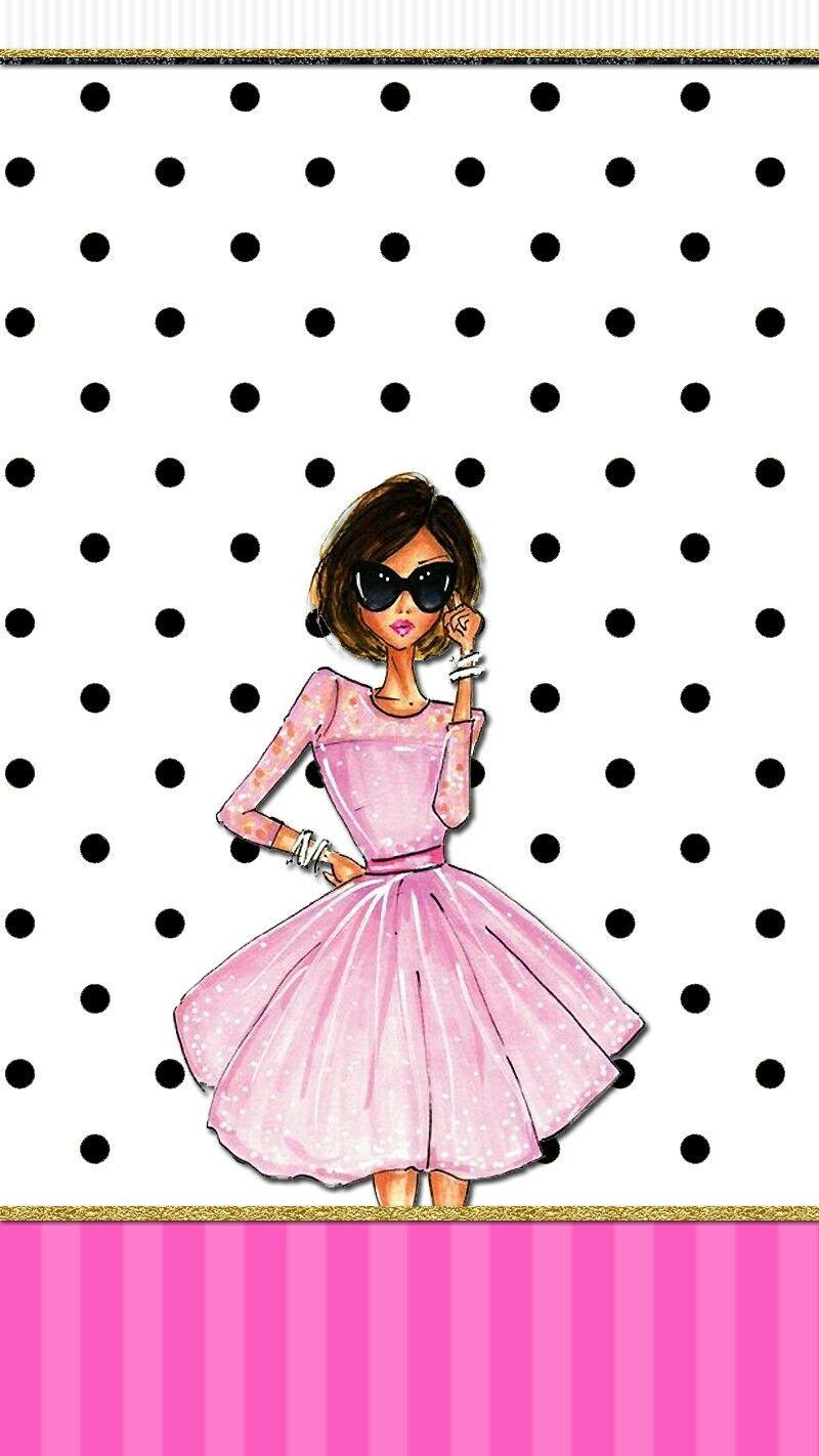 800x1422 Cute Girly Pink Dress Wallpaper iPhone .