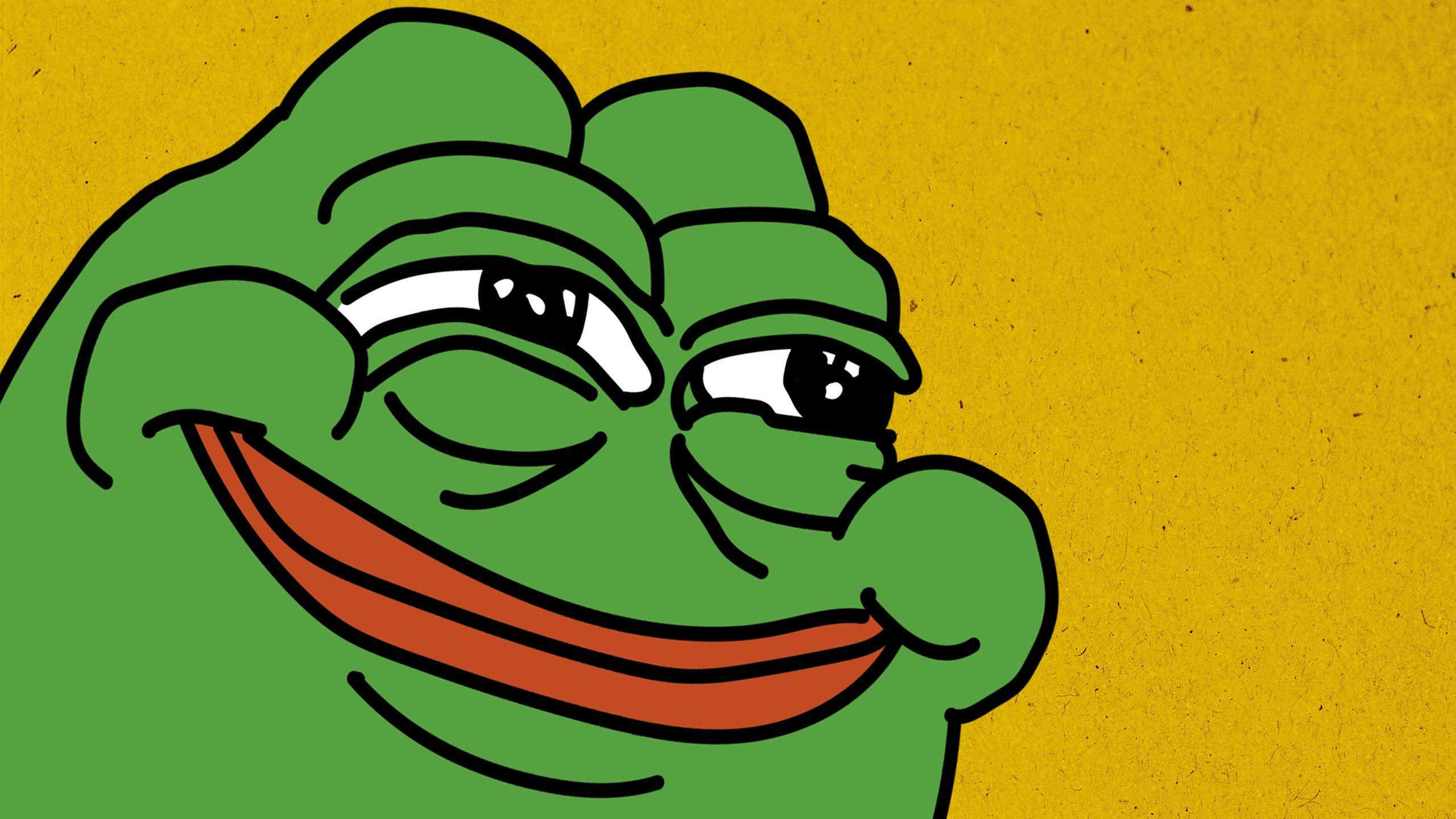 2560x1440 Pepe The Frog Wallpaper