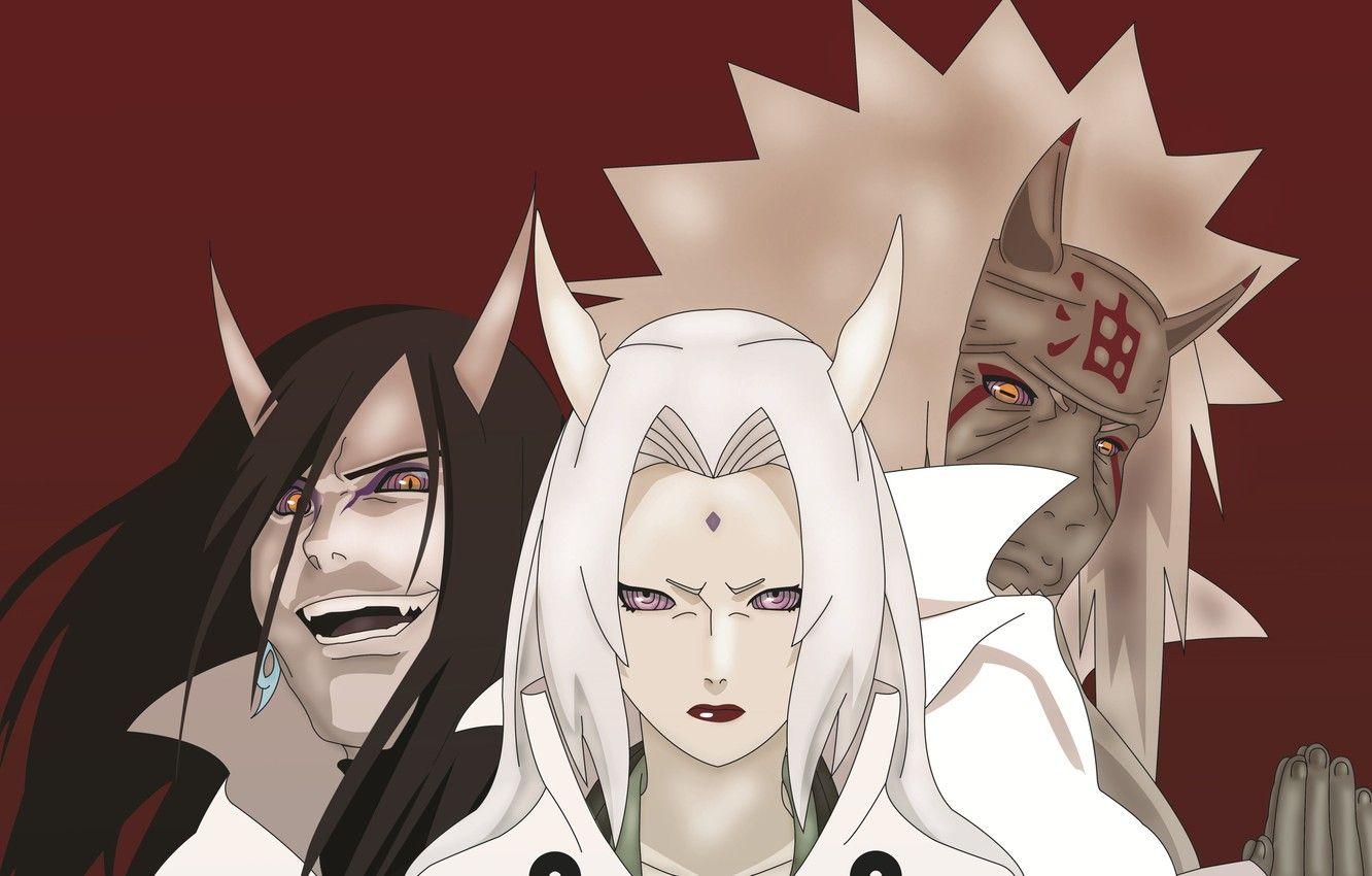 1332x850 Wallpaper game, Naruto, snake, frog .anime.