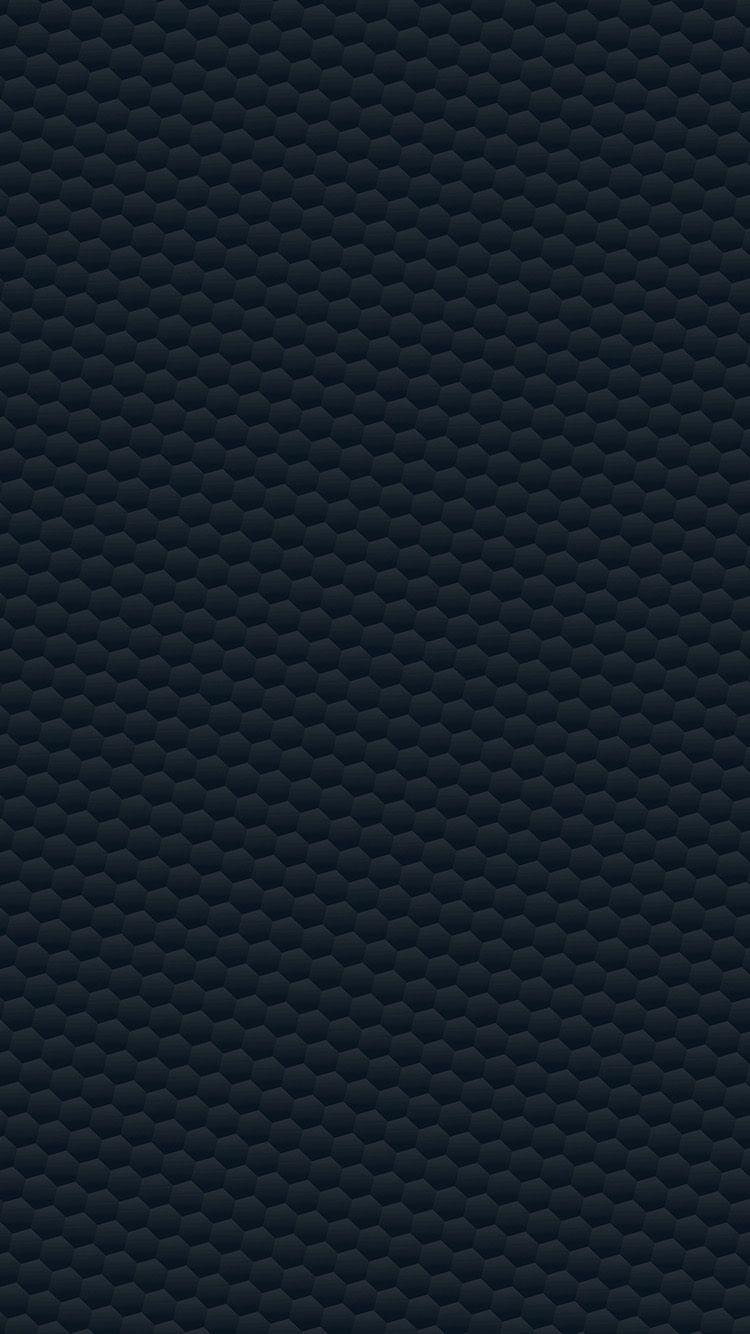 750x1334 Honeycomb Dark Blue Poly