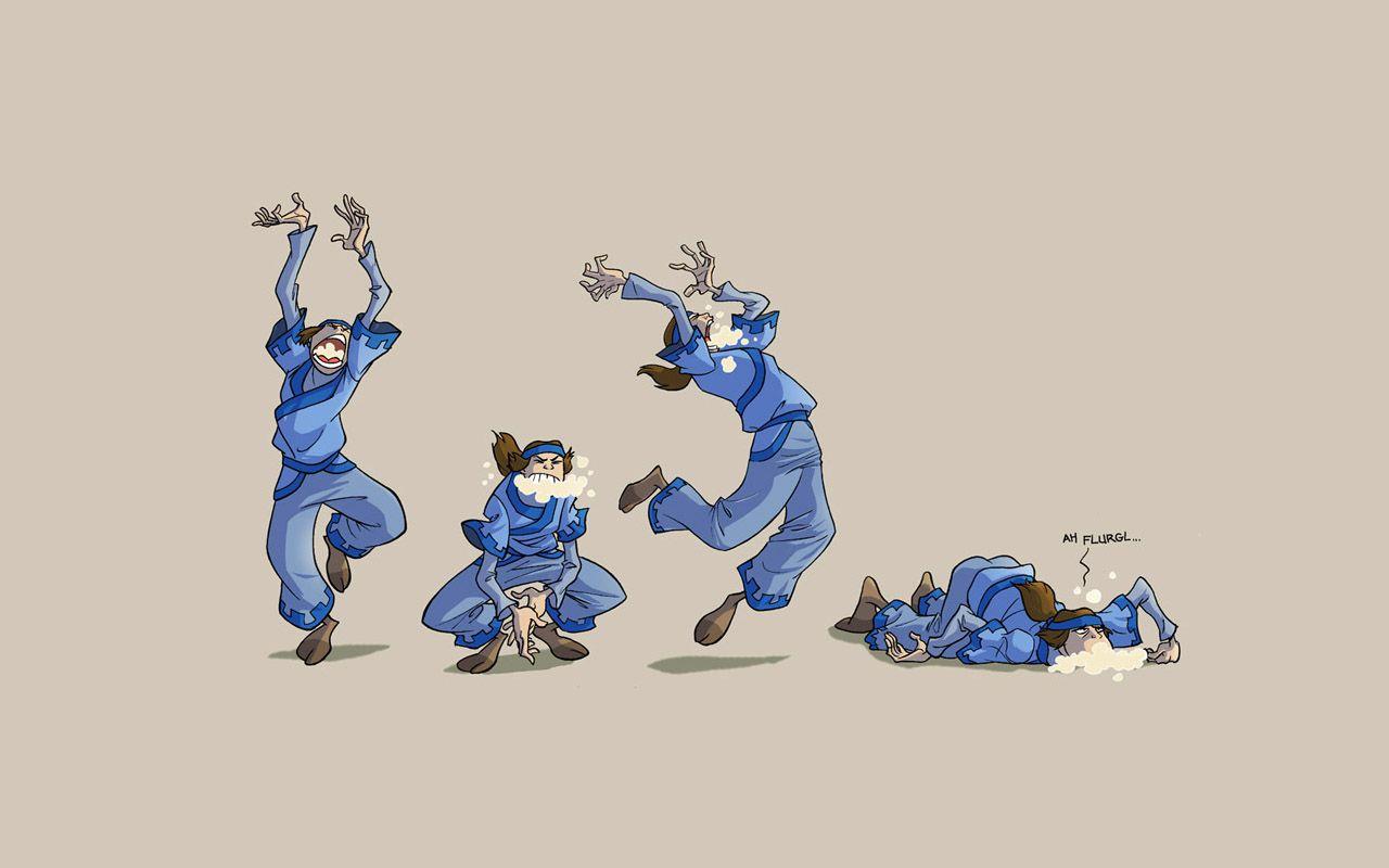 1280x800 Avatar The Last Airbender Minimalist Wallpaper