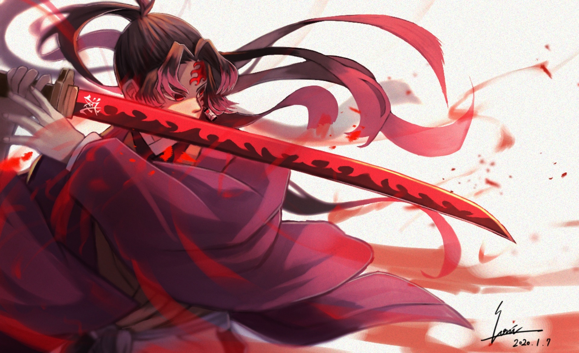1920x1170 Yoriichi Tsugikuni Anime Wallpaper, HD Anime 4K Wallpaper, Image and Background