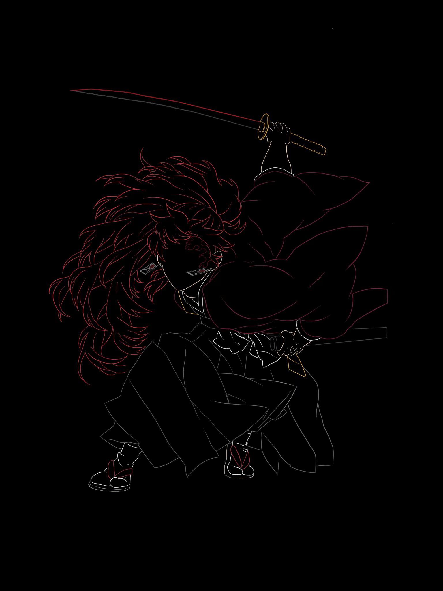1536x2048 First Attempt of Minimalist Line Art