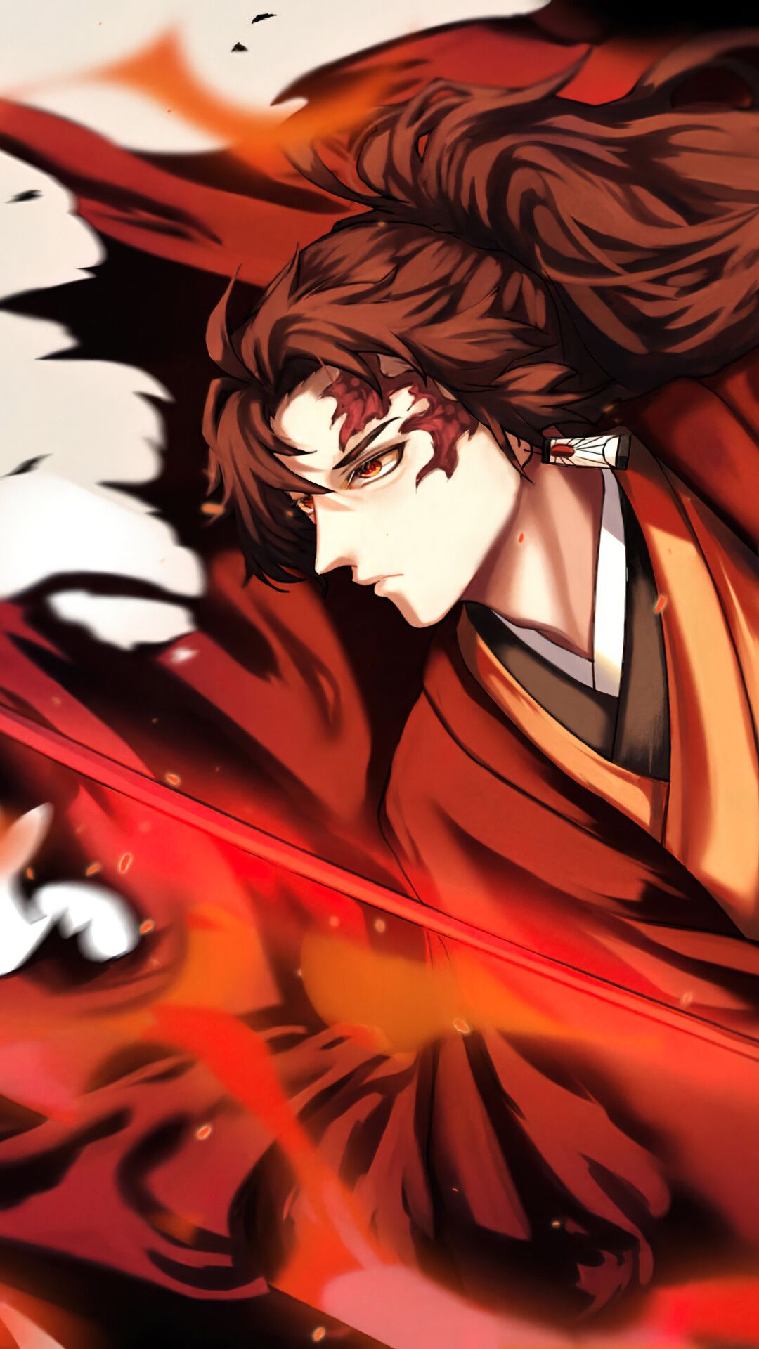 1080x1920 Yoriichi Tsugikuni Demon Slayer Wallpaper iPhone Phone 4K e
