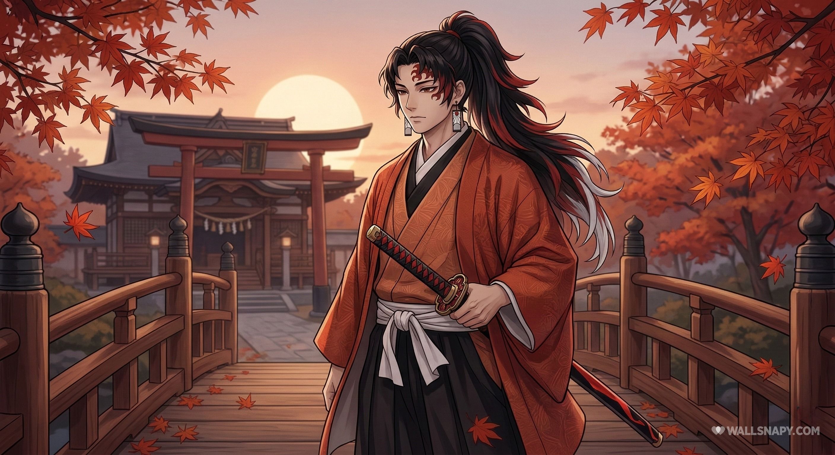 2816x1536 Yoriichi tsugikuni demon slayer 4k wallpaper