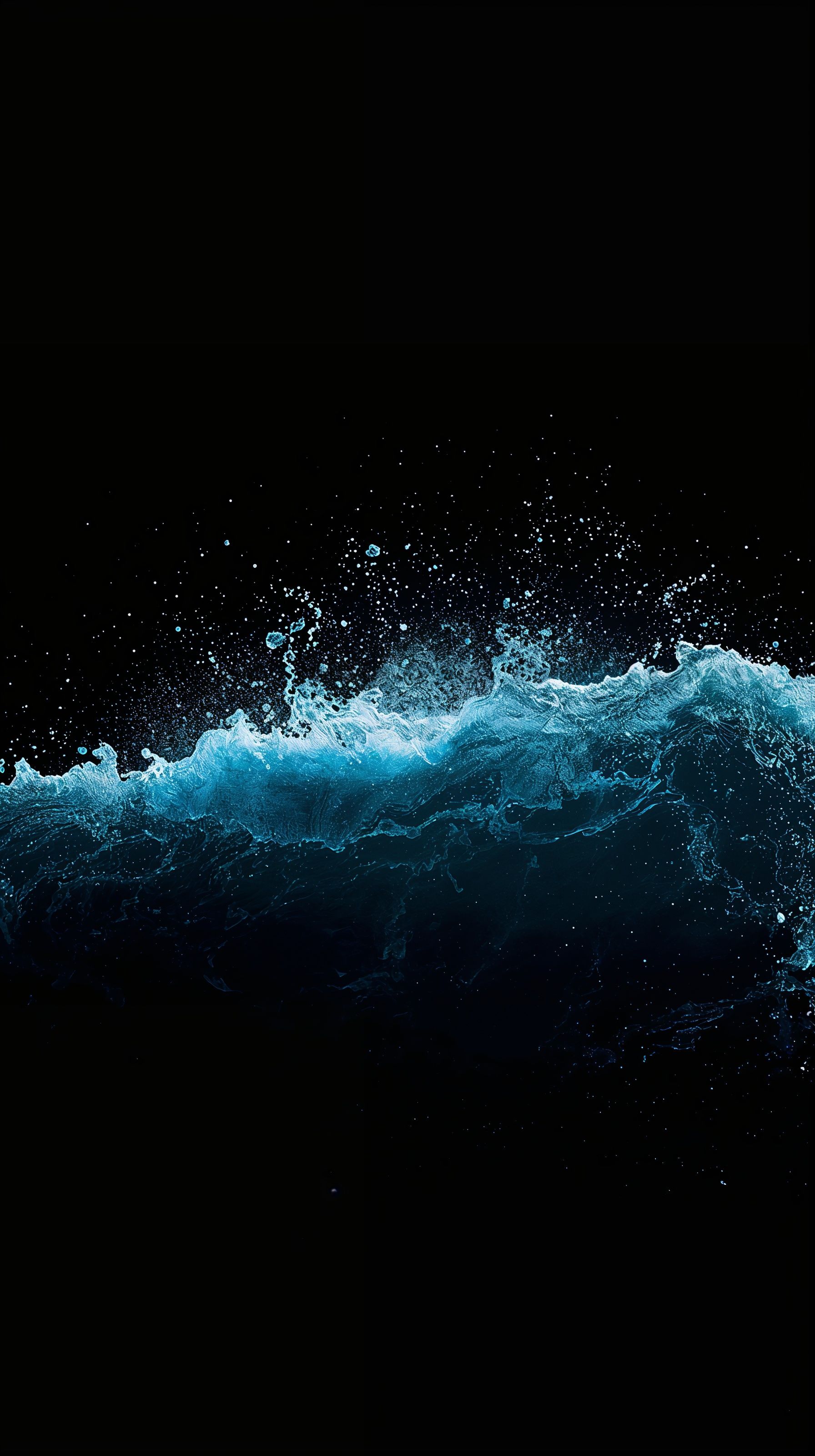 1792x3200 Dark Ocean Wallpaper Aesthetic for Phone