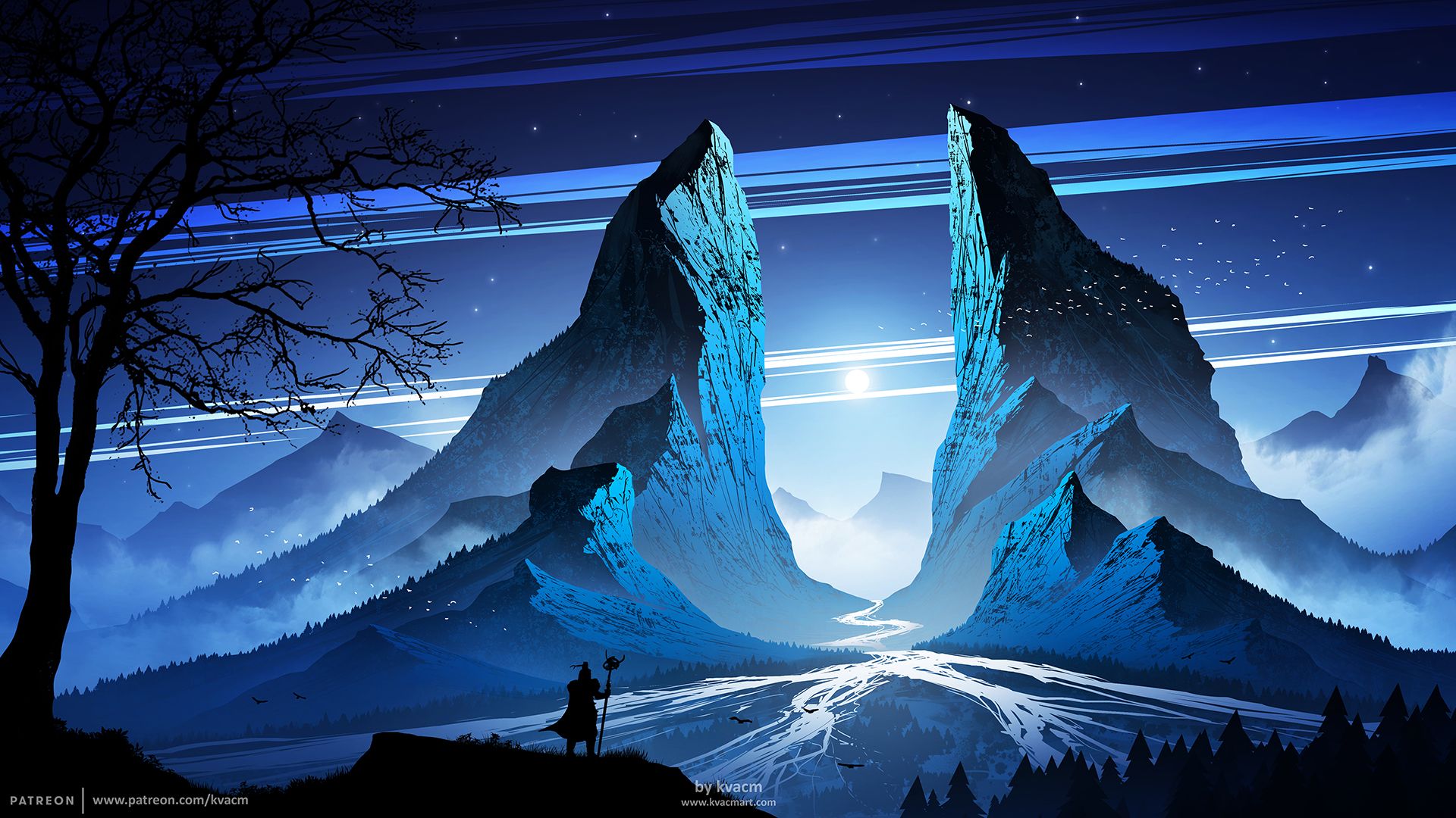 1920x1080 Download Fantasy Landscape Fantasy Landscape HD Wallpaper by Michal Kváčx1080