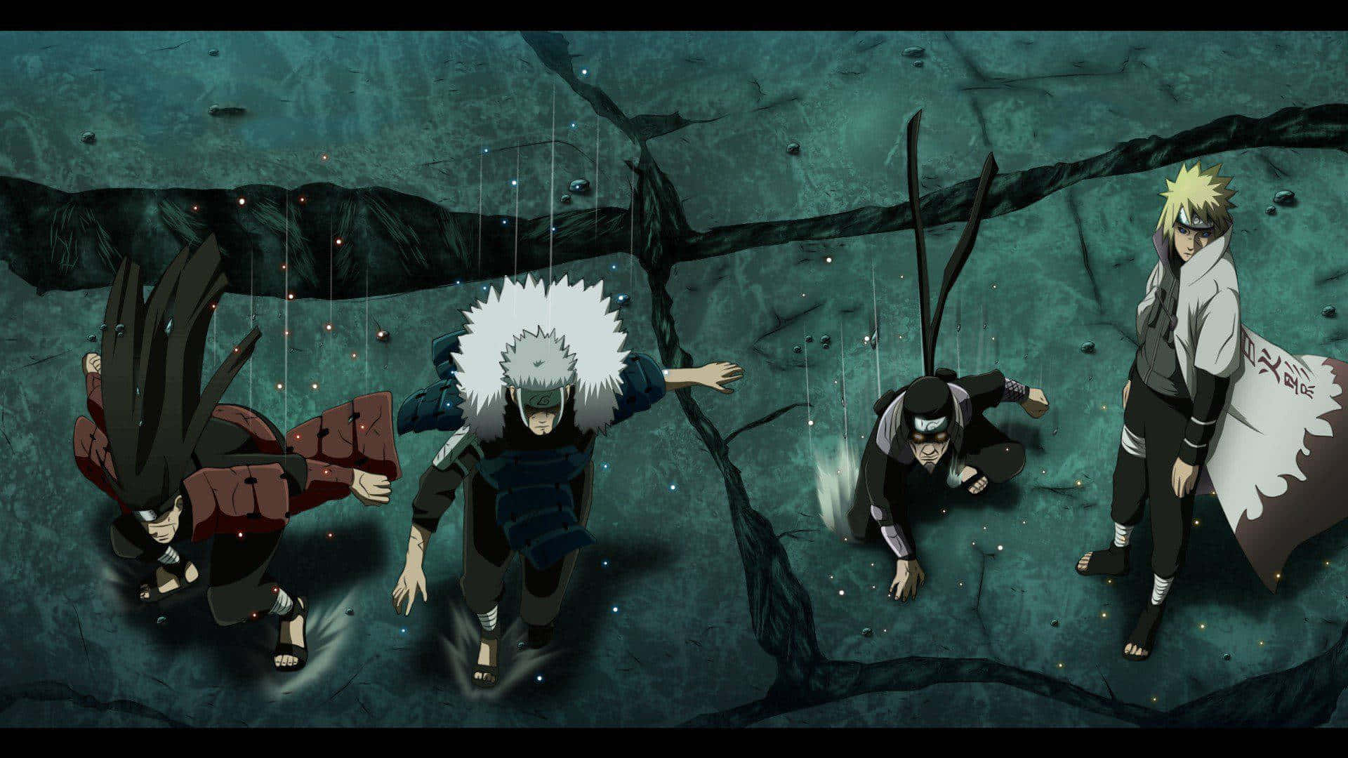 1920x1080 Download Intense Battle Scene from the 4th Great Ninja War Wallpaper