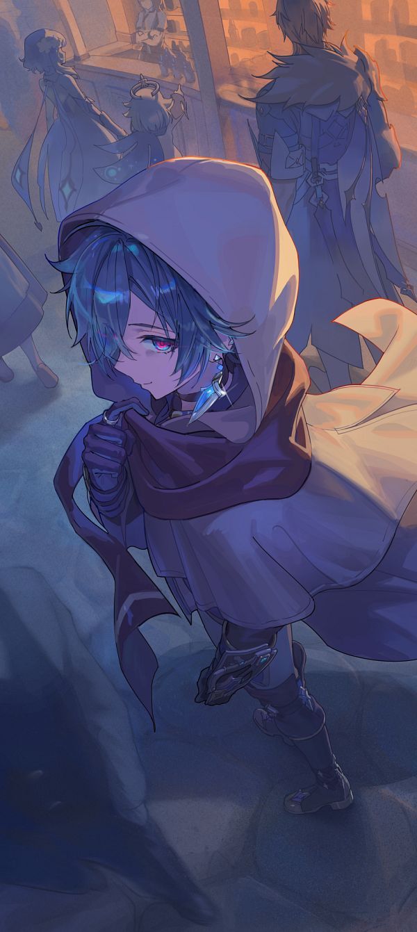 600x1341 Lohen (Genshin Impact) Anime Image Board