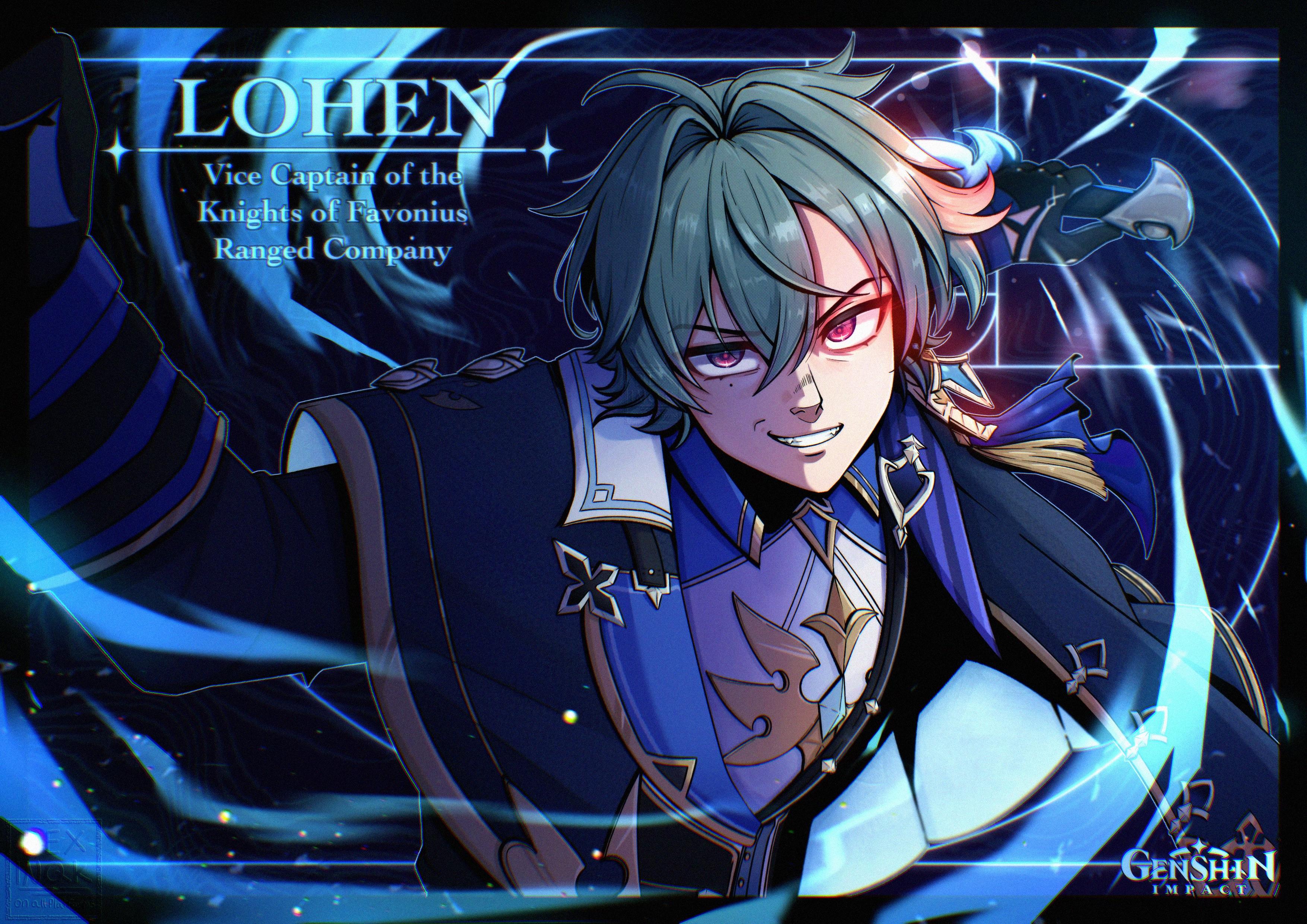 3508x2480 Lohen Fanart By Me : R Genshin_Impact