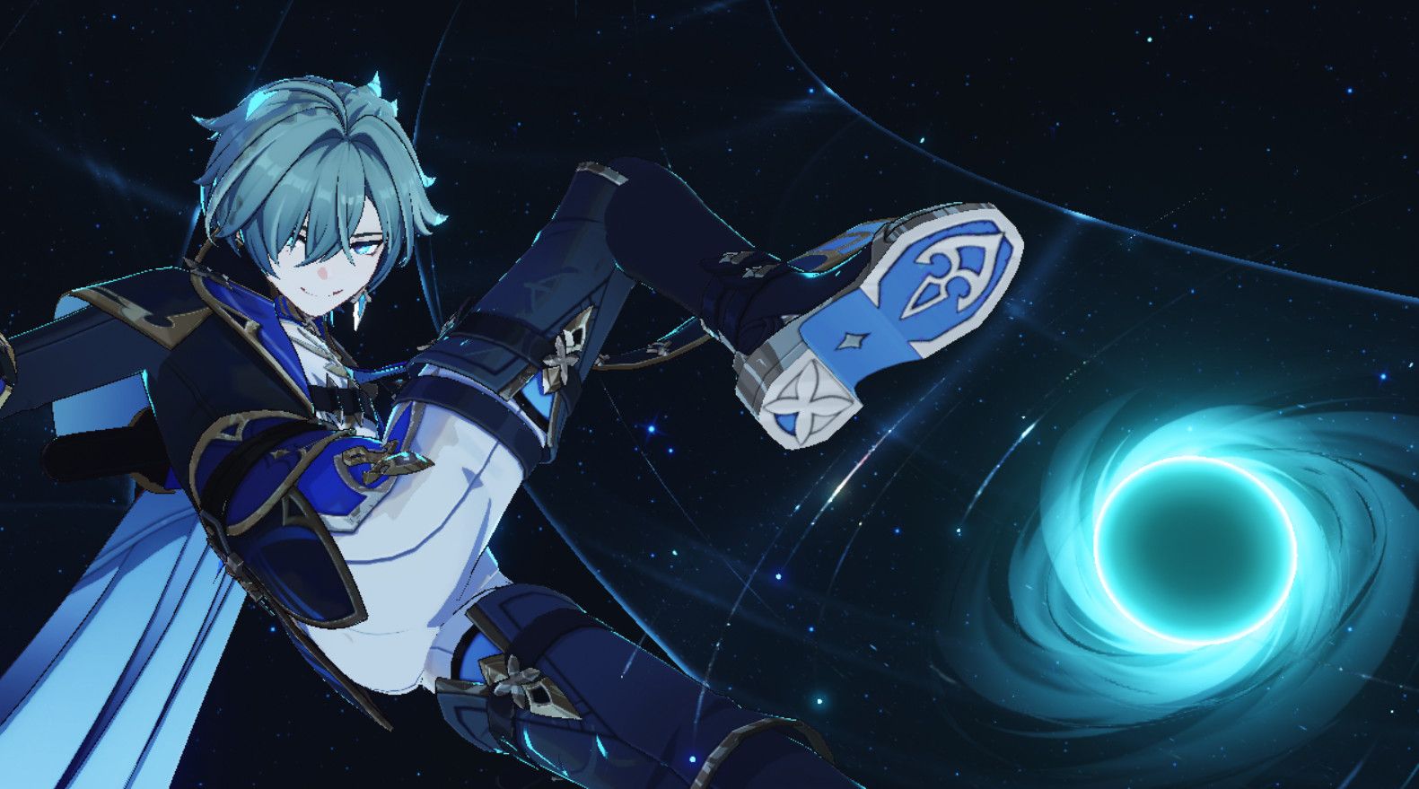 1581x879 Lohen over Wanderer (+ Favonius Wanderer) Mod for Genshin Impact