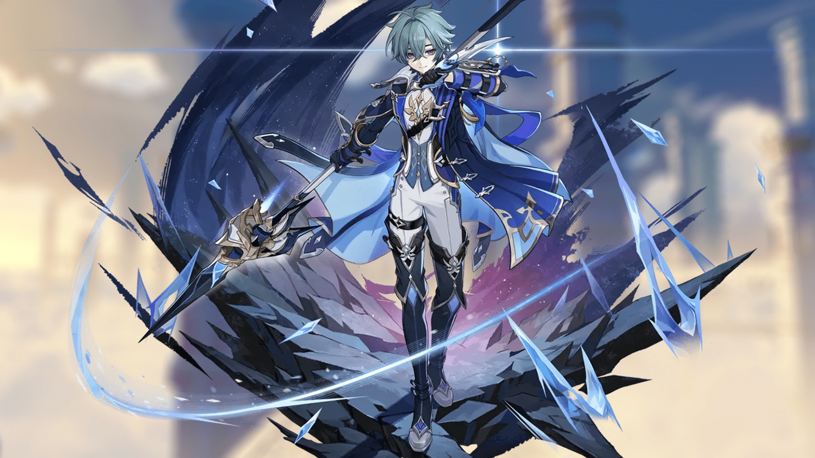 1600x900 Genshin Impact Lohen materials, kit, and Constellations