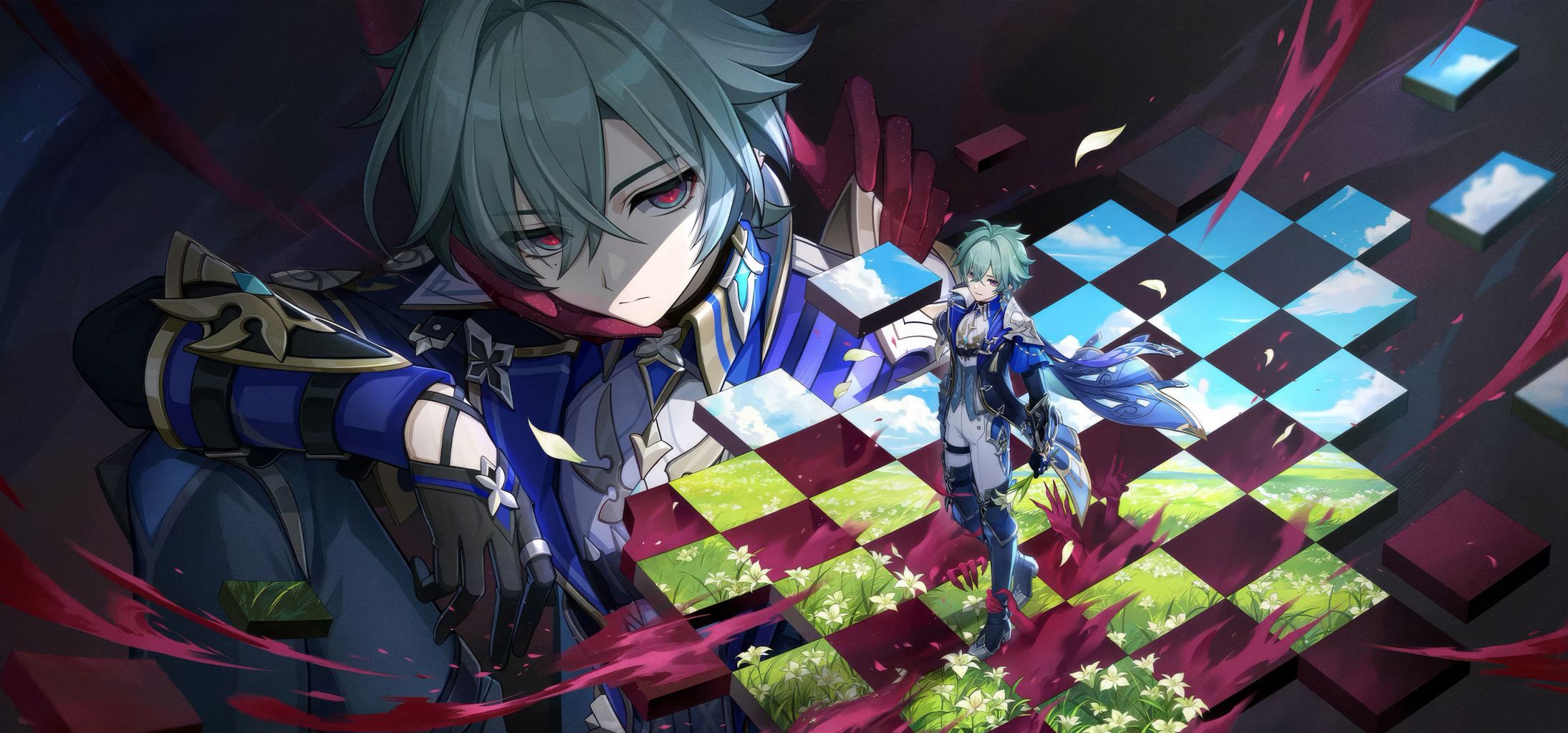 2189x1024 Lohen（A character in the game Genshin Impact.）_Baiduwiki
