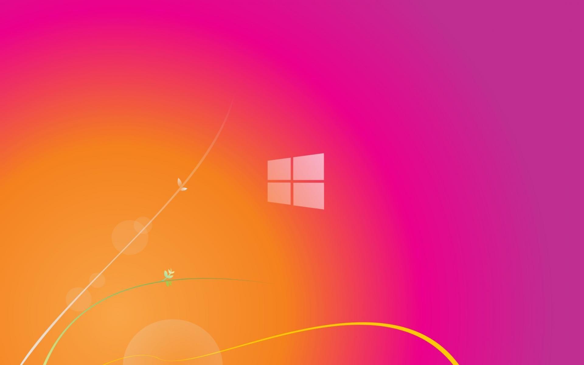 Pink Windows Desktop Wallpaper