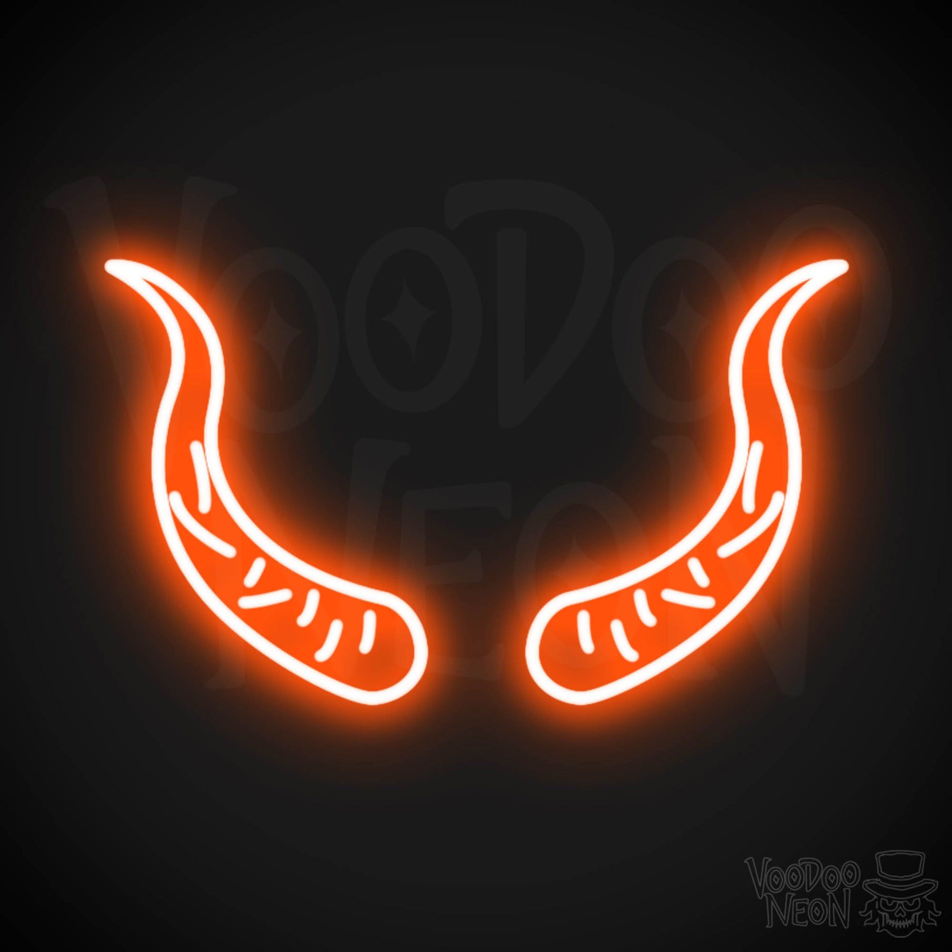1946x1946 Devil Horns Neon Sign. Neon Devil Horns. LED Neon Wall Art