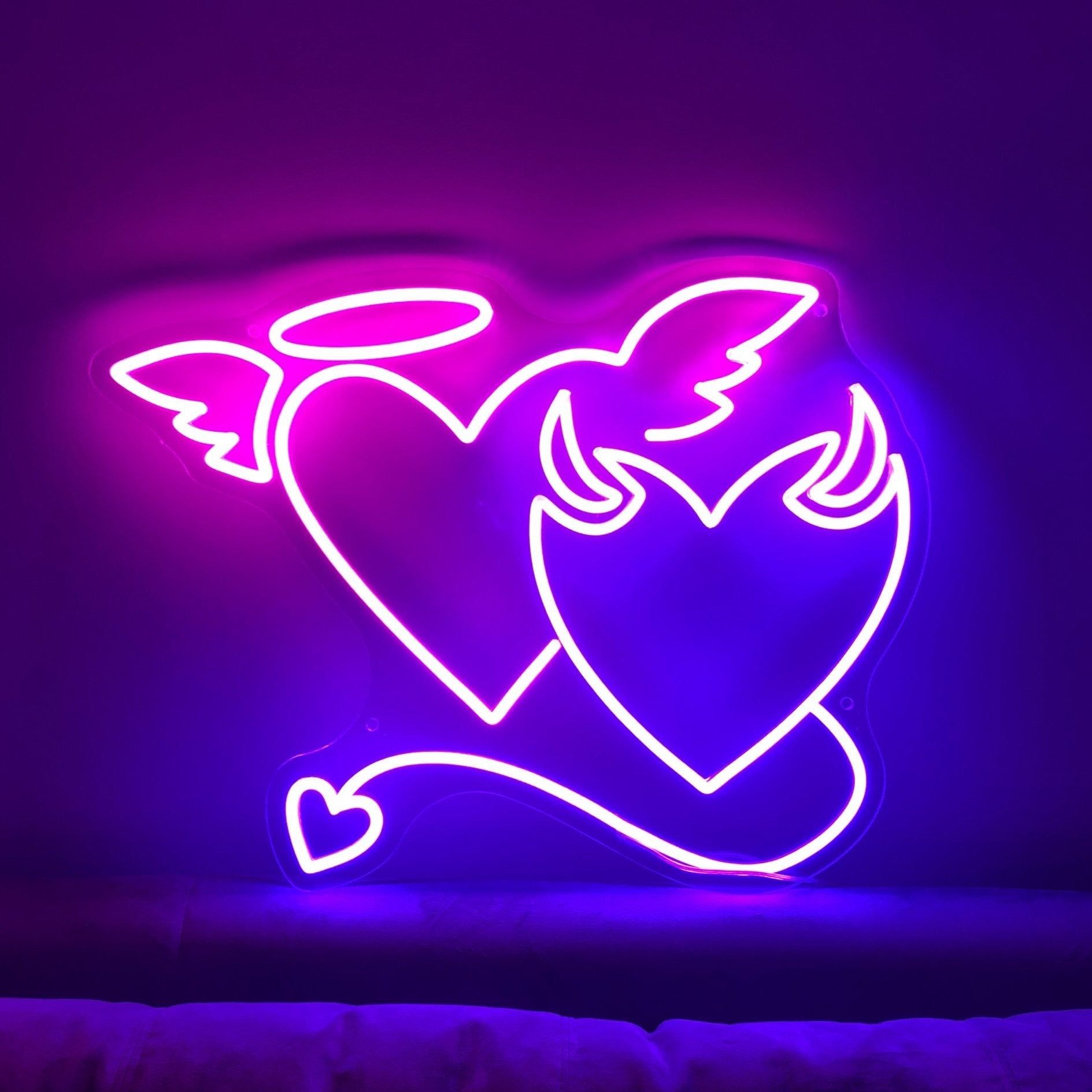 1889x1889 Angel Devil Hearts