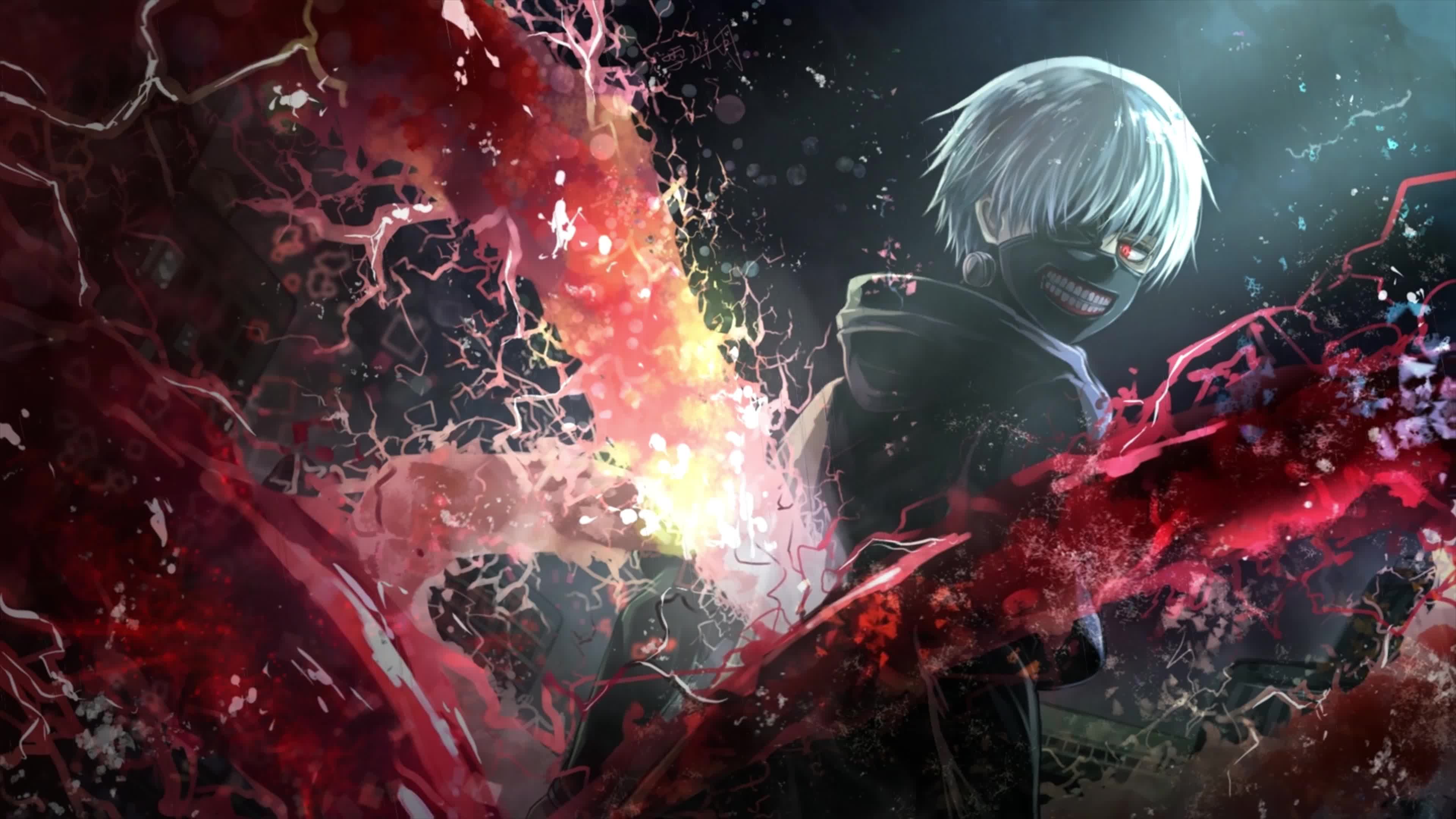 3840x2160 Kaneki Ken Kakuja Tokyo Ghoul 4K Live Wallpaper