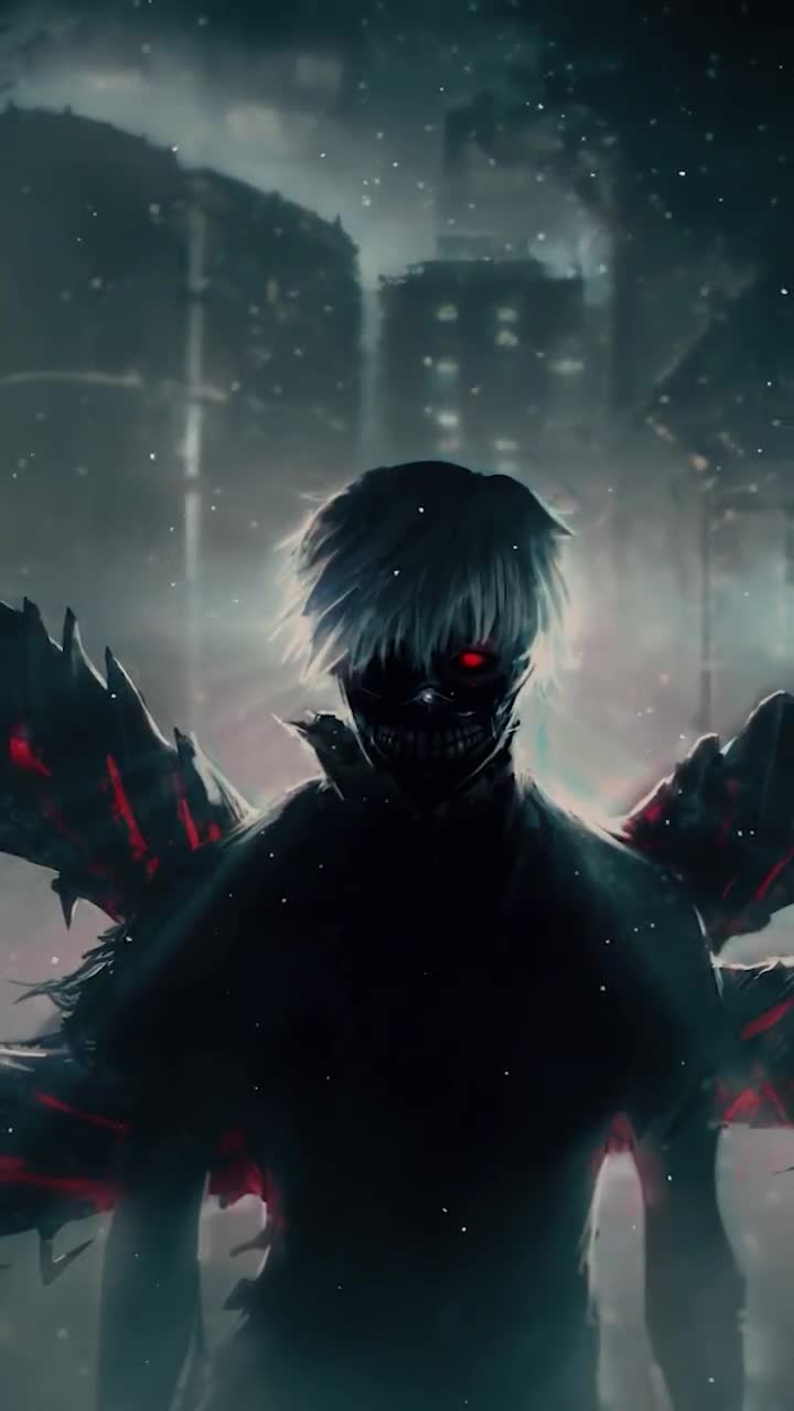 720x1280 iPhone and Android Kaneki Ken Kakuja Tokyo Ghoul Phone Live Wallpaper