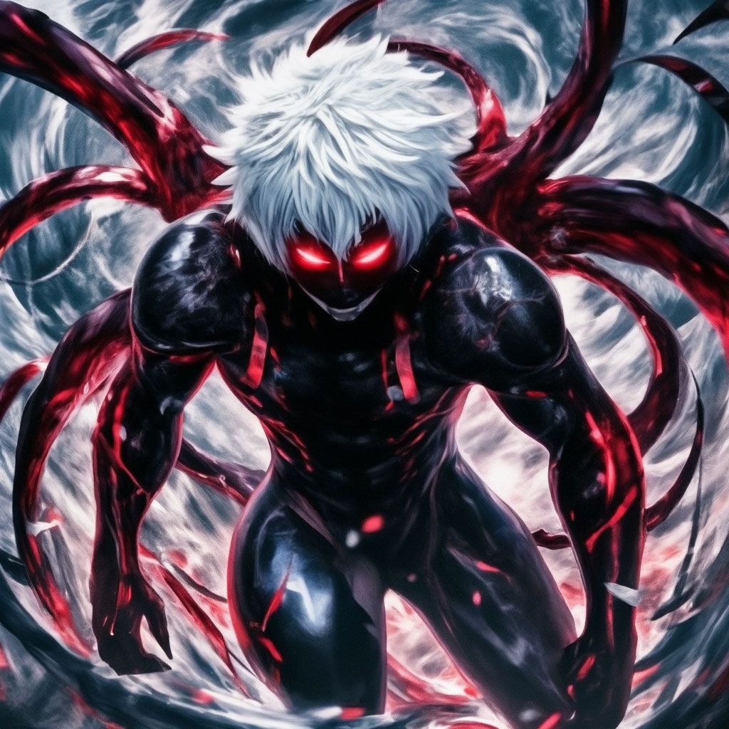 1024x1024 Tokyo ghoul tailed kakuja