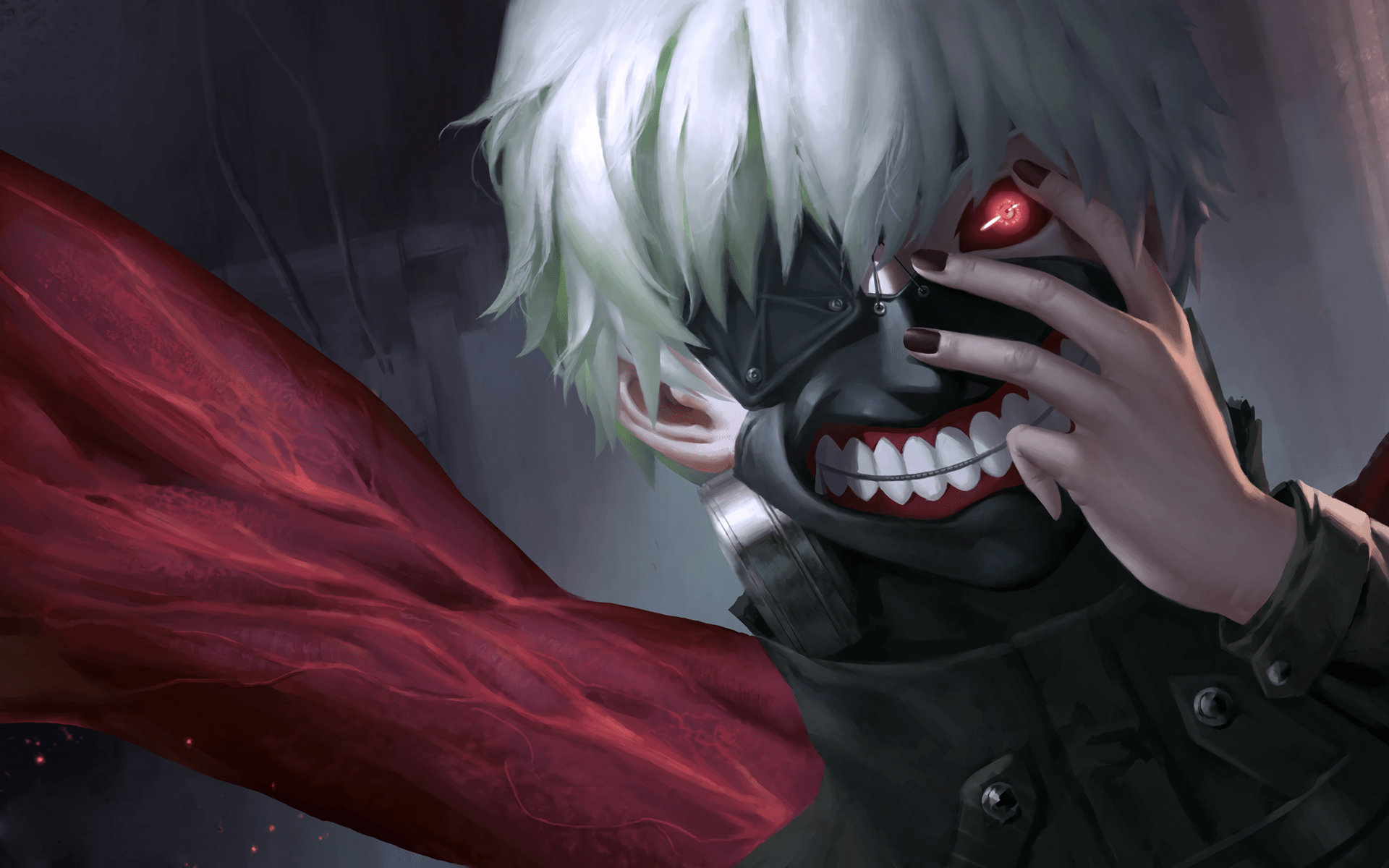 1920x1200 Tokyo Ghoul Haise Mask HD Wallpaper: Anime, Tokyo Ghoul, Boy, Kakuja (Tokyo Ghoul), Ken