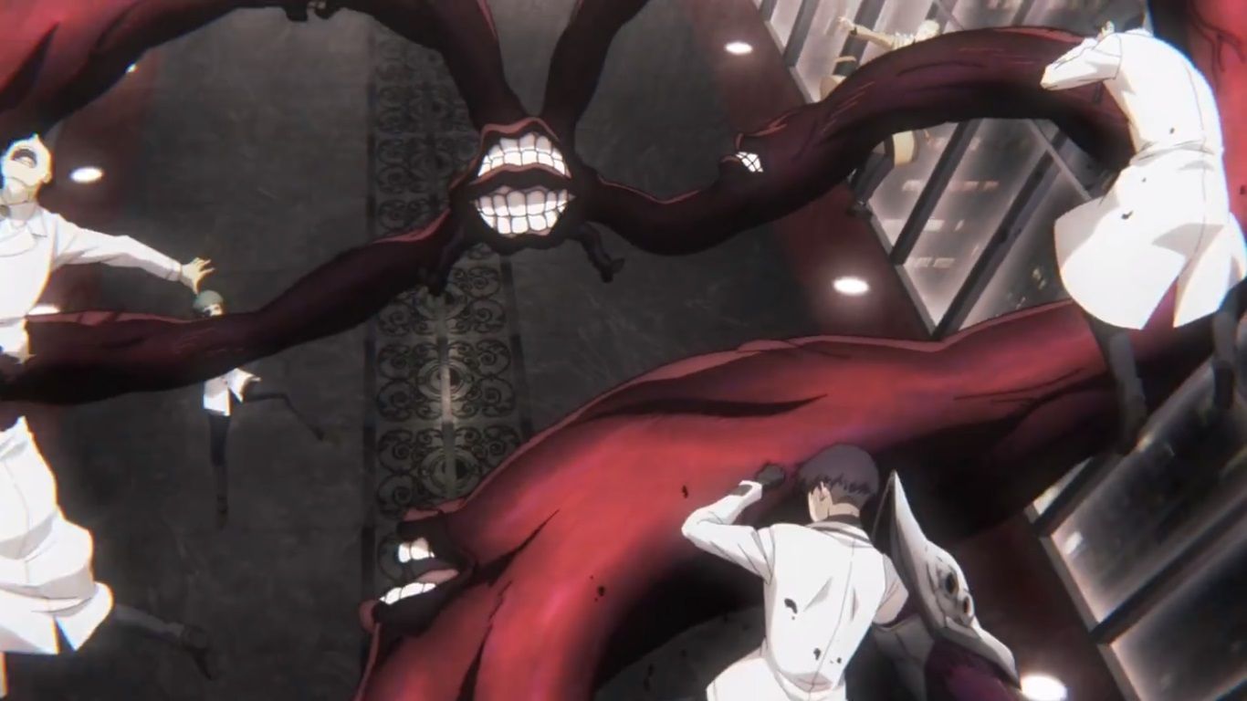 1366x768 Tokyo Ghoul: Are Full Kakuja Ghouls Actually Titan Shifters?