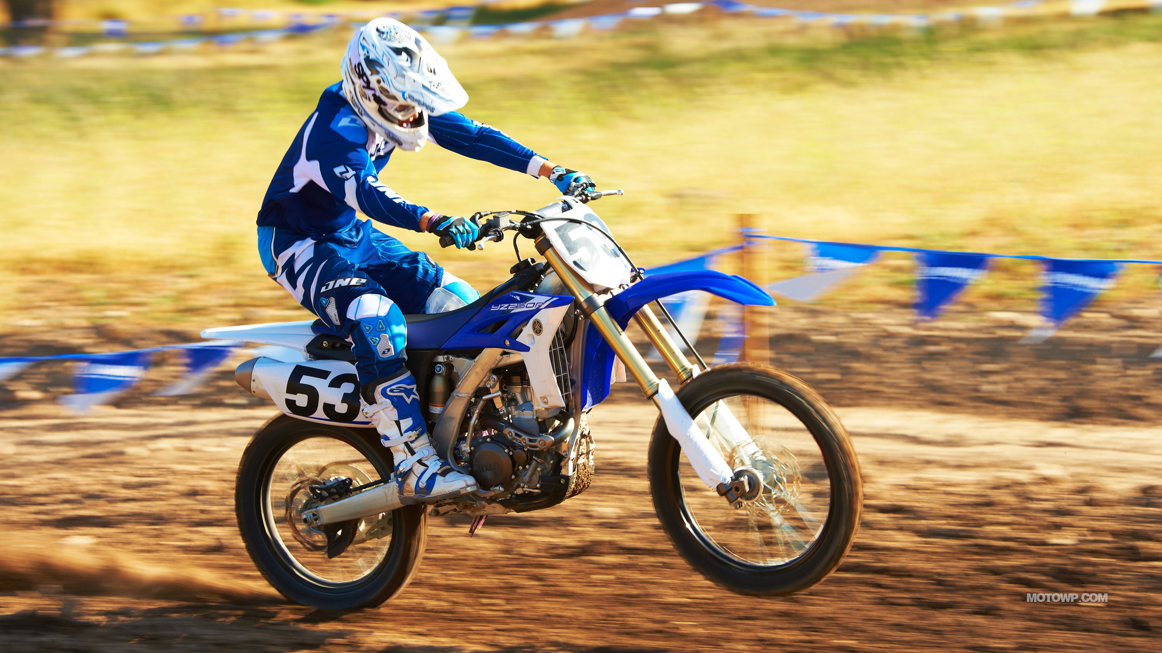 3840x2160 Yamaha YZ250 Wallpaper