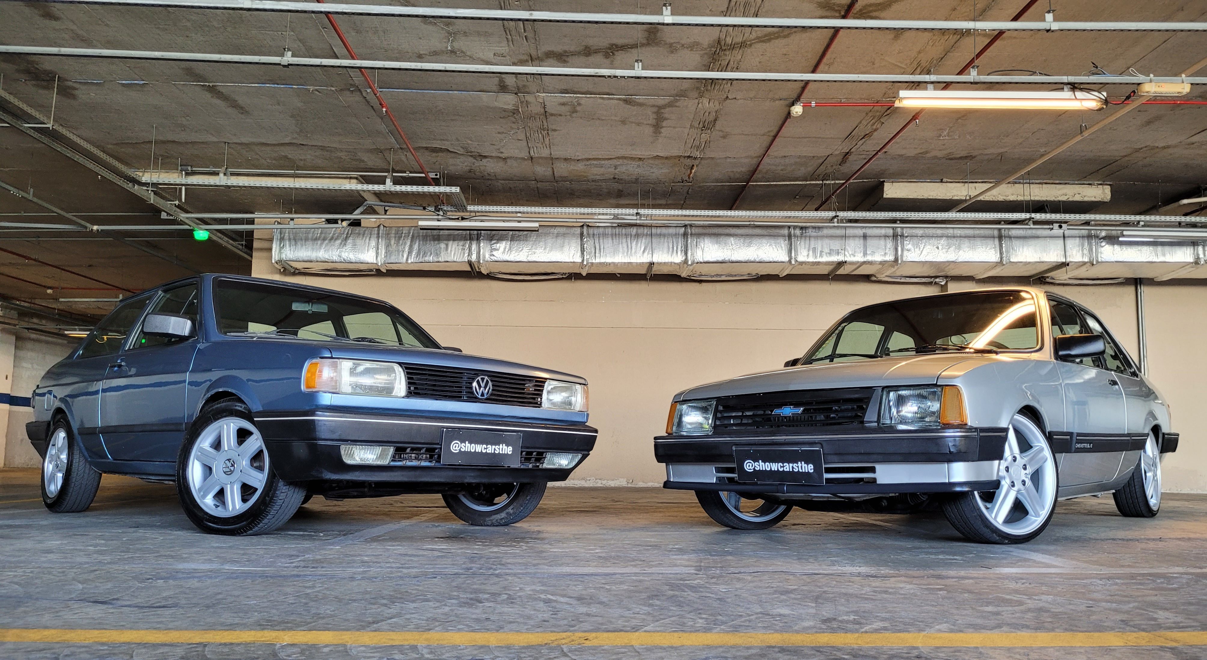 4016x2197 Chevrolet Chevette e Volkswagen Voyage: os sedãs que marcaram época no Brasil