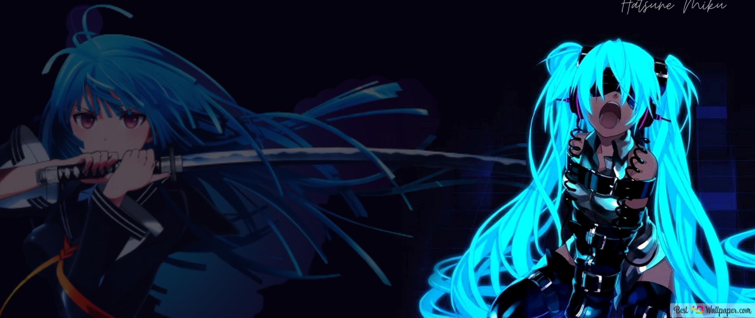 2560x1080 Im on Rage Miku 4K wallpaper download