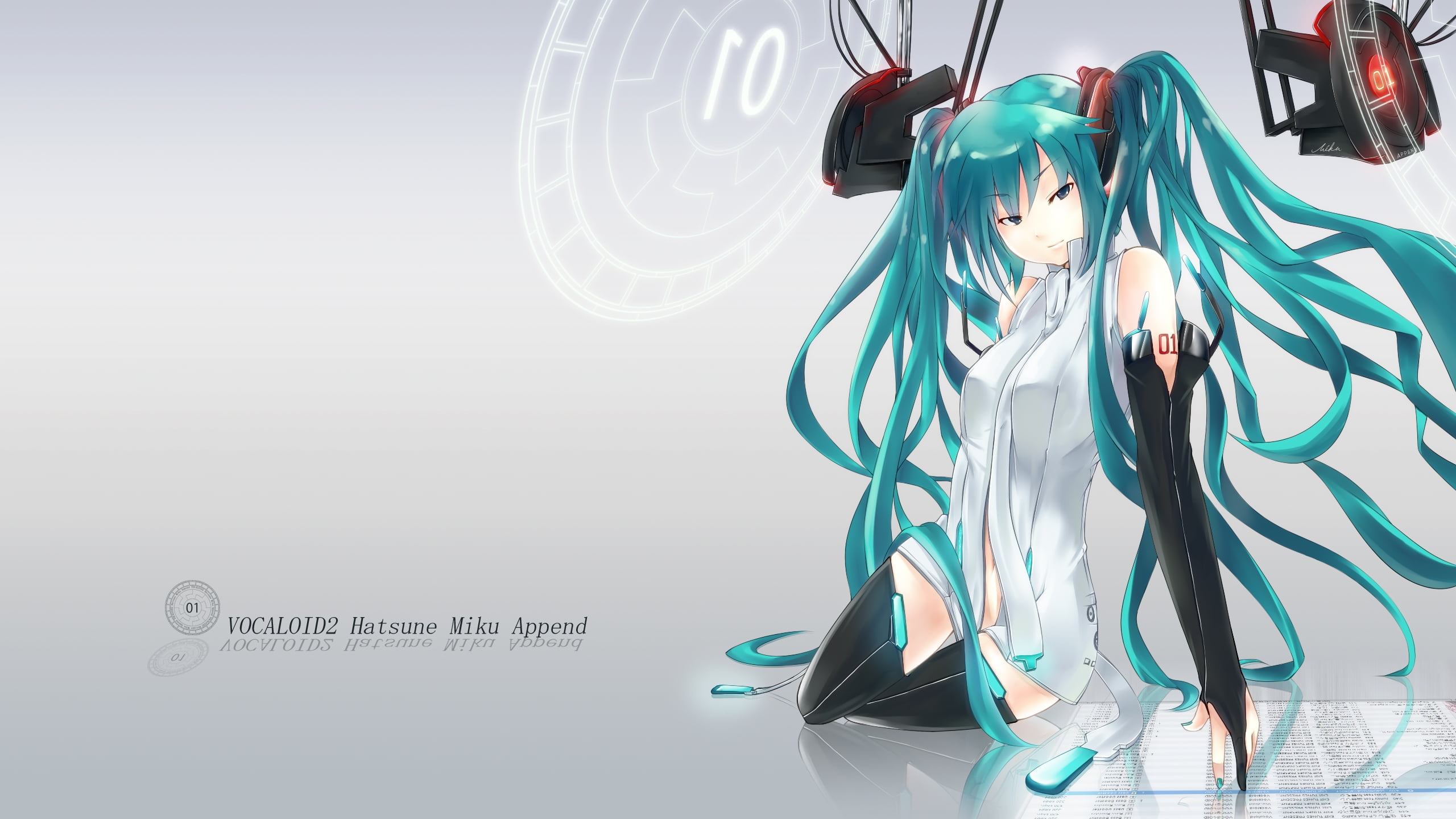 2560x1440 Hatsune Miku wallpaper HD wallpaper